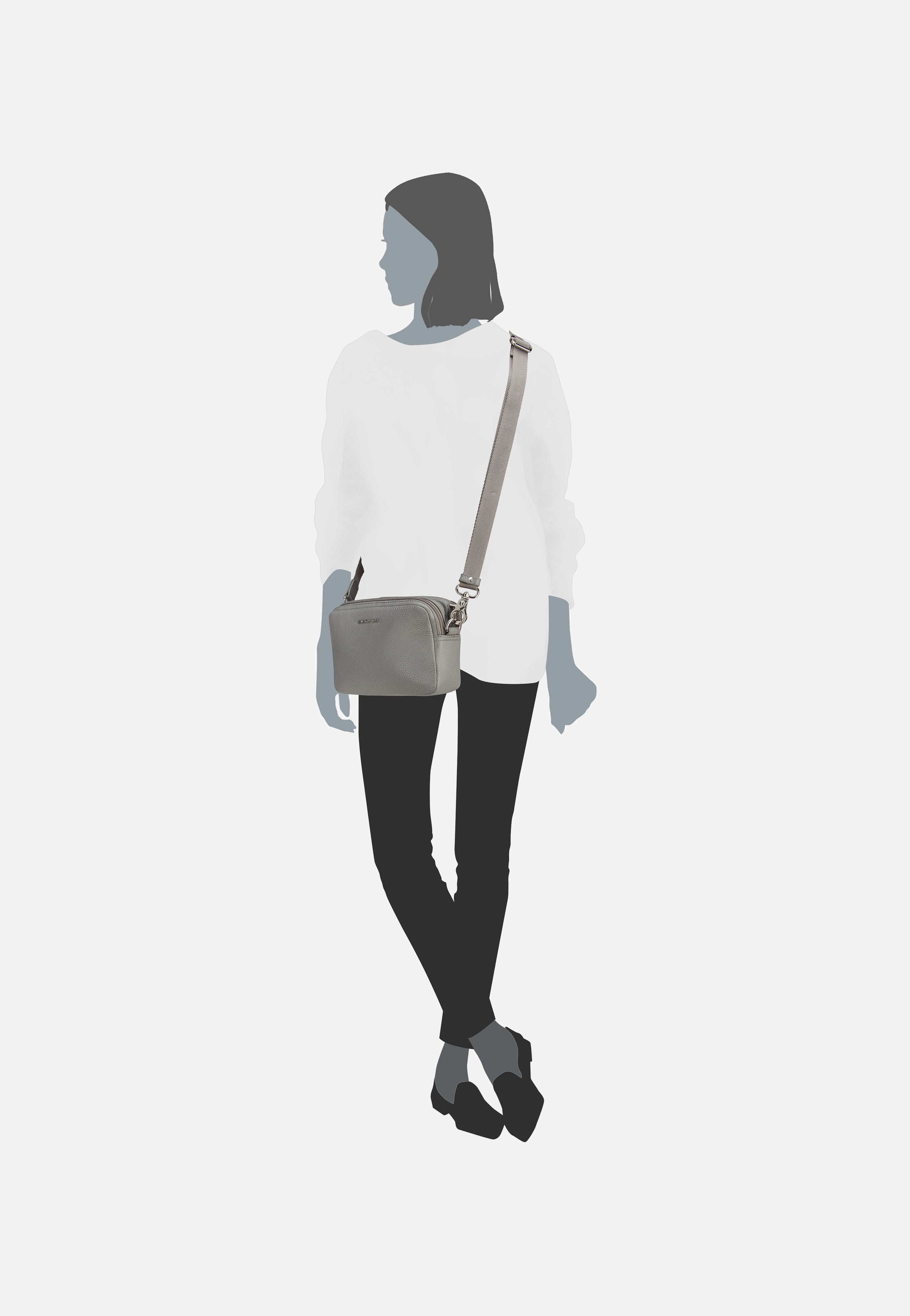 Mandarina Duck Mellow Leather FZT13 December Sky Umhängetasche