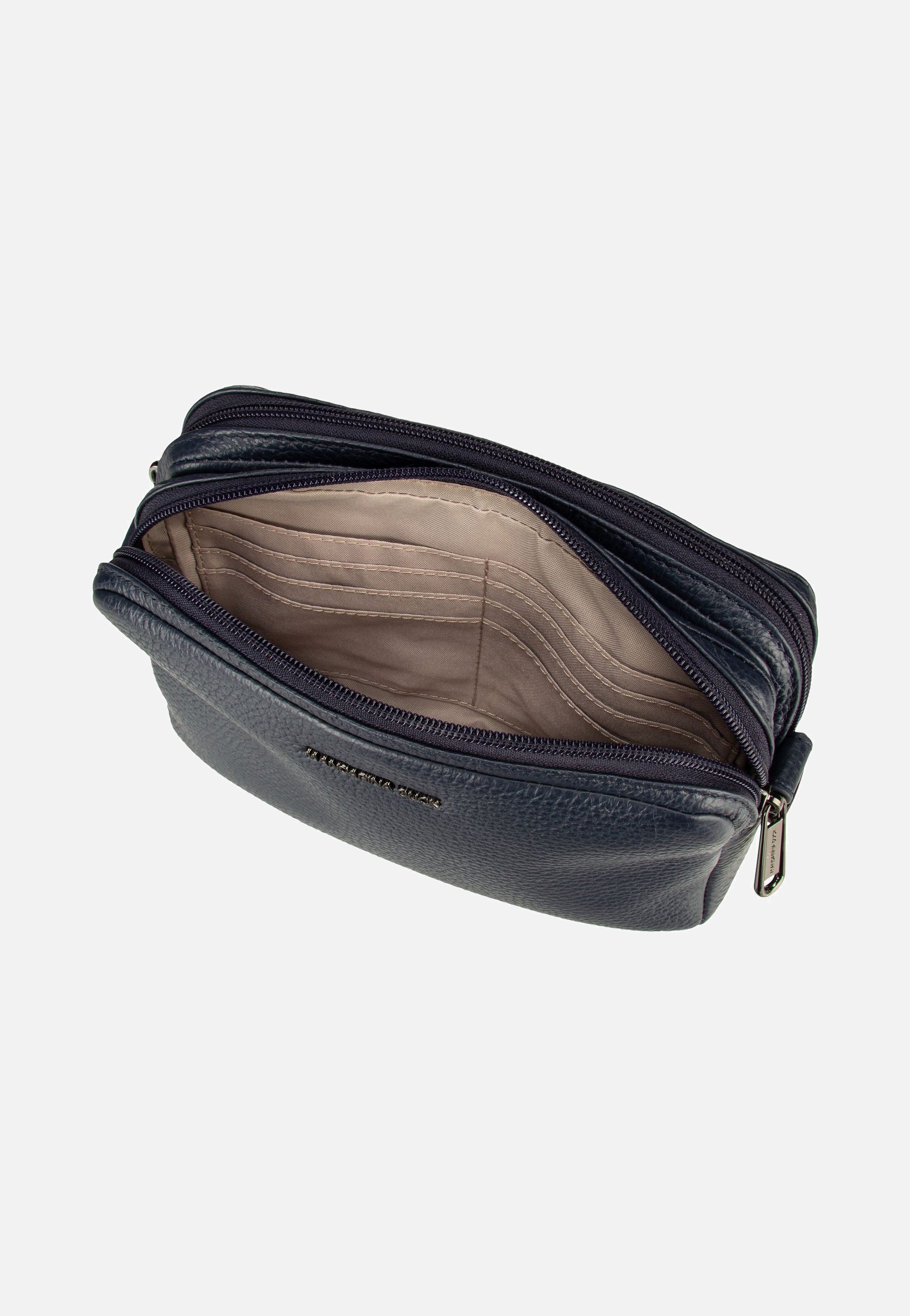 Mandarina Duck Mellow Leather FZT13 Dress Blue Umhängetasche