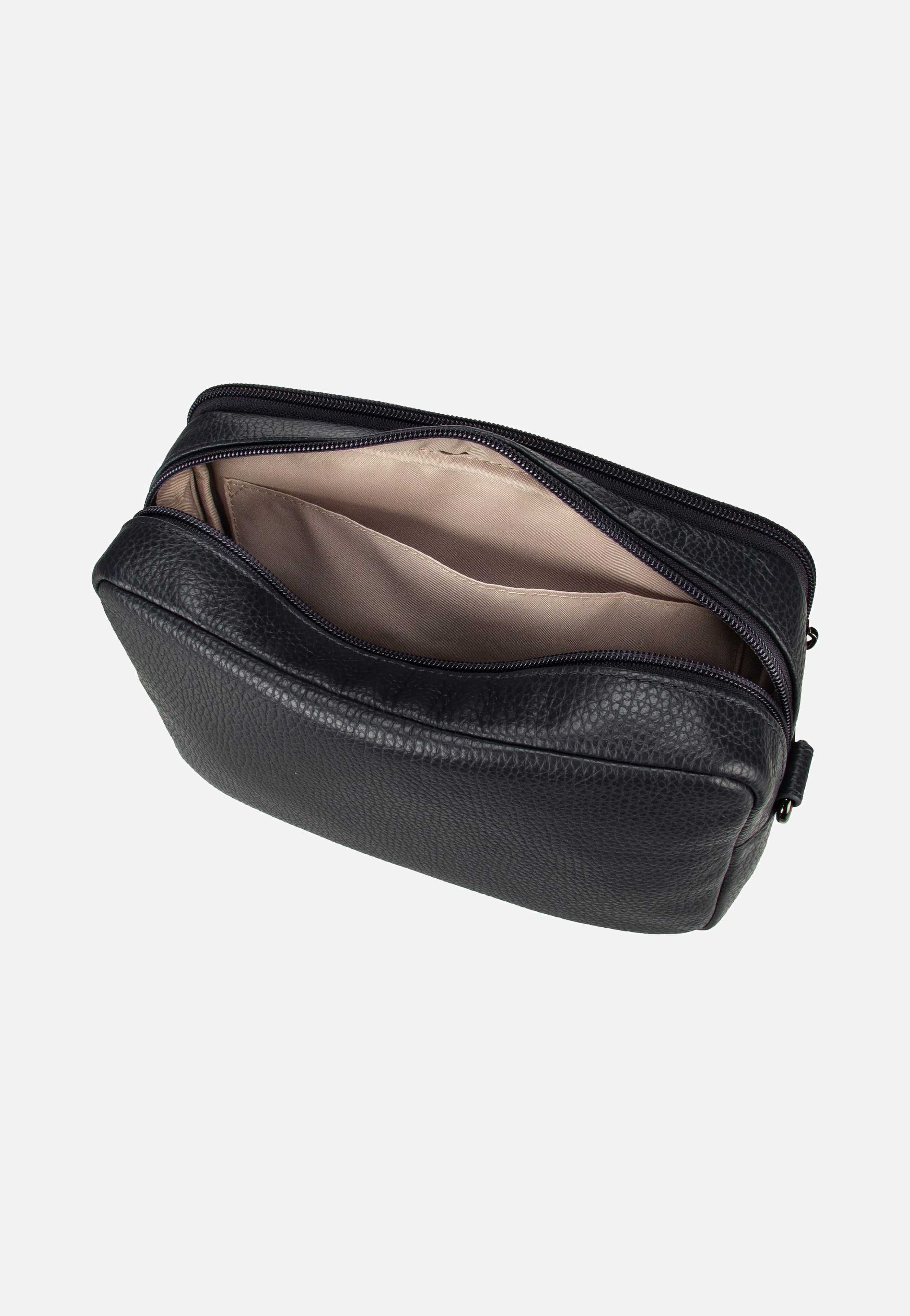 Mandarina Duck Mellow Leather Camera Case FZT11 Dress Blue Umhängetasche