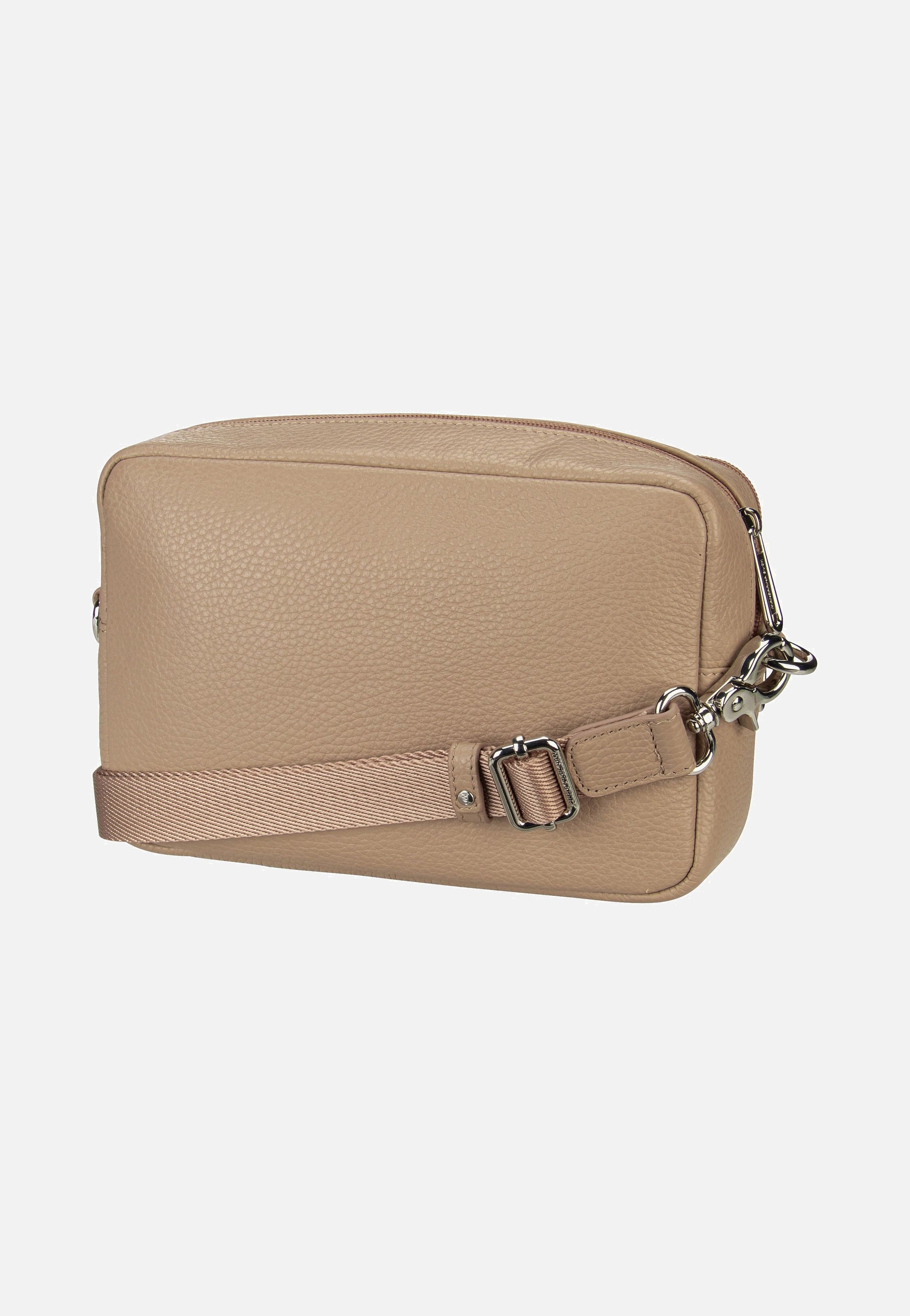 Mandarina Duck Mellow Leather Camera Case FZT11 Warm Taupe Umhängetasche