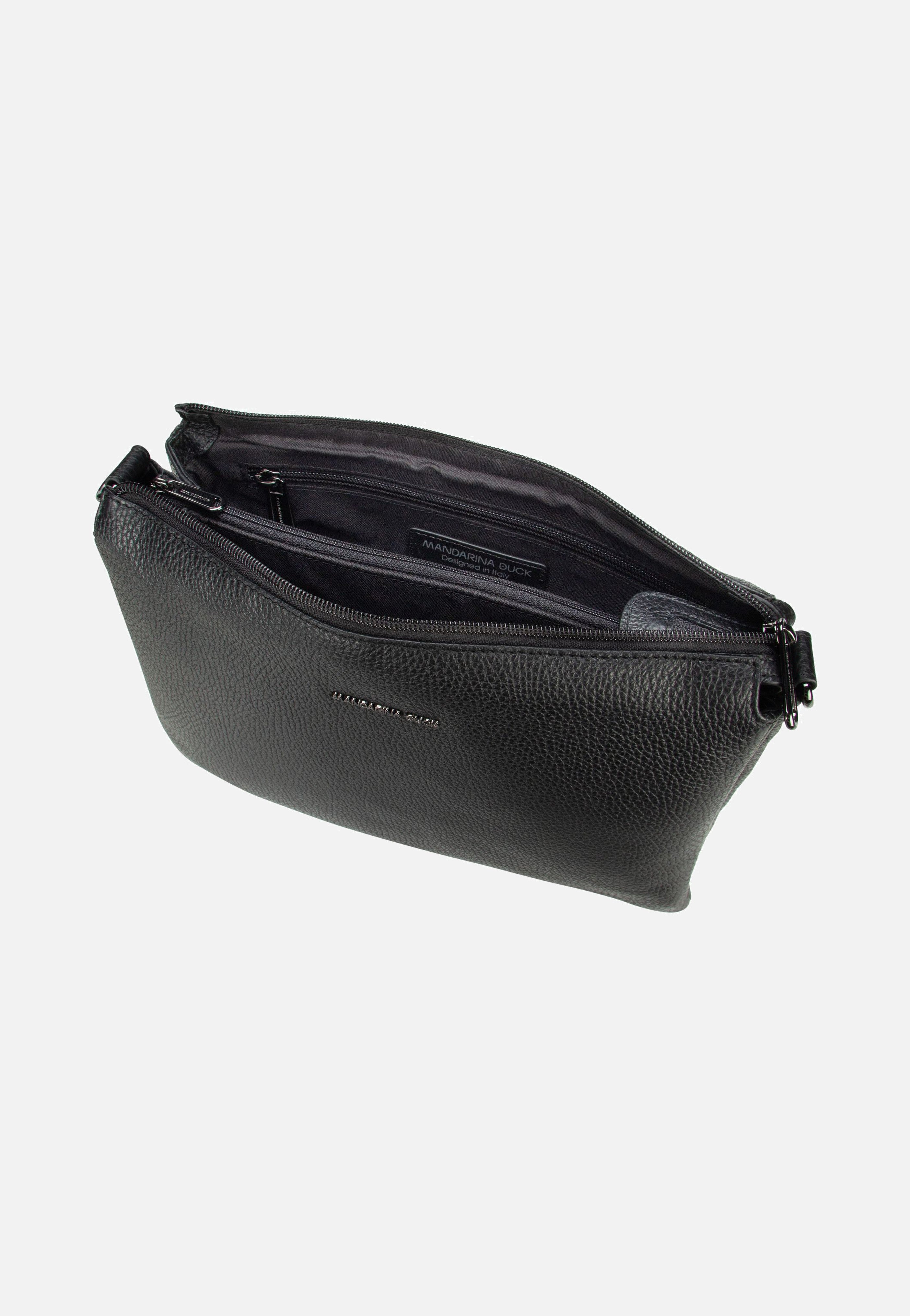 Mandarina Duck Mellow Leather FZT12 Nero Umhängetasche