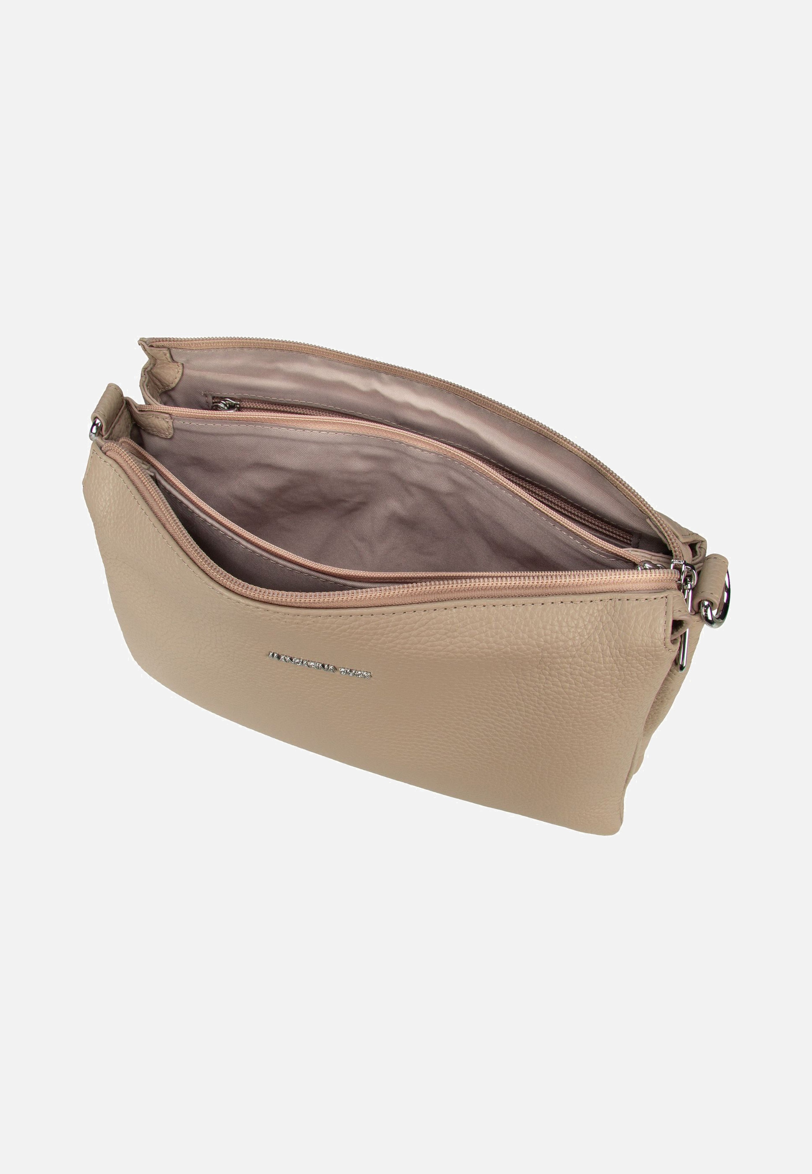 Mandarina Duck Mellow Leather FZT12 Warm Taupe Umhängetasche