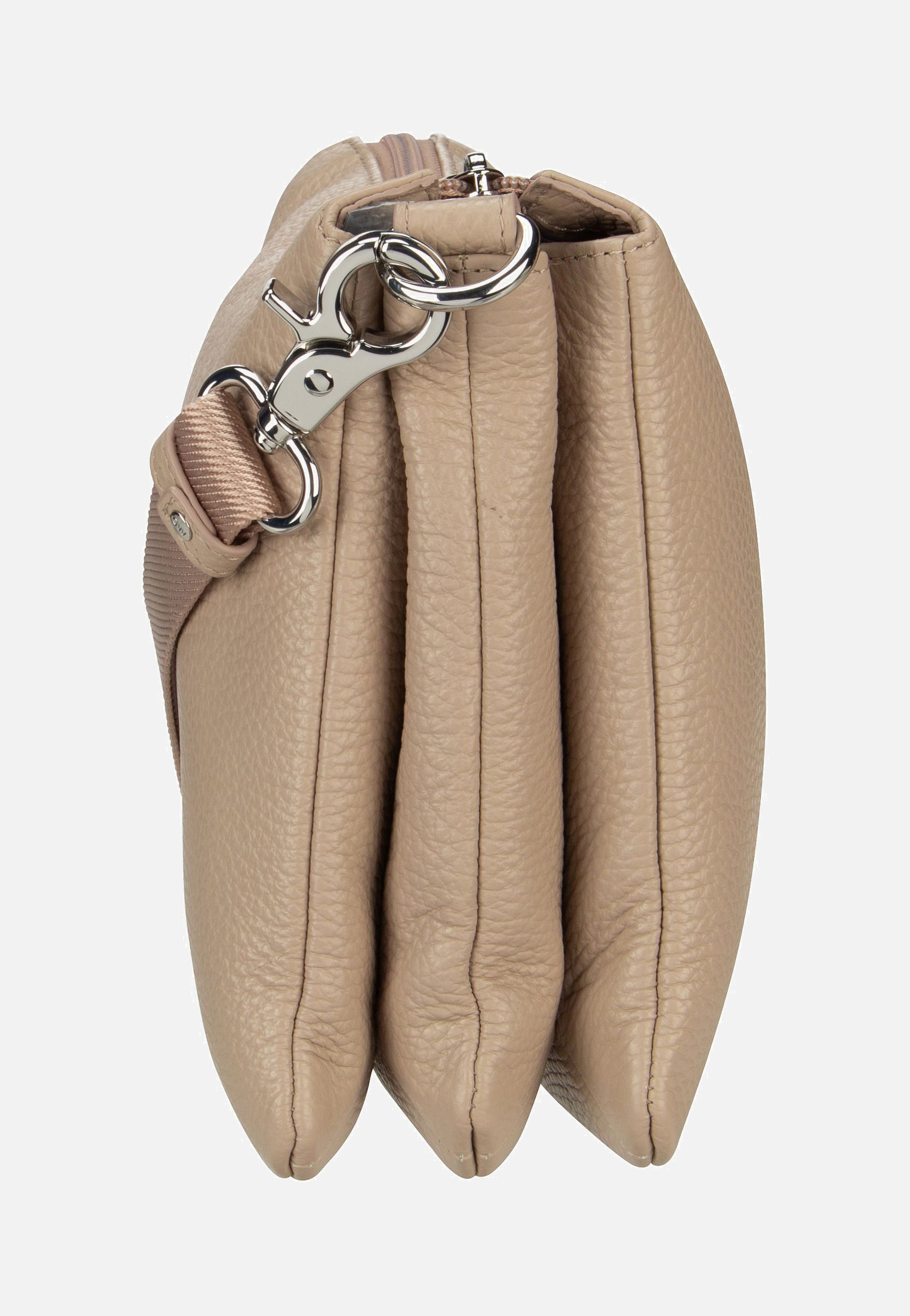 Mandarina Duck Mellow Leather FZT12 Warm Taupe Umhängetasche