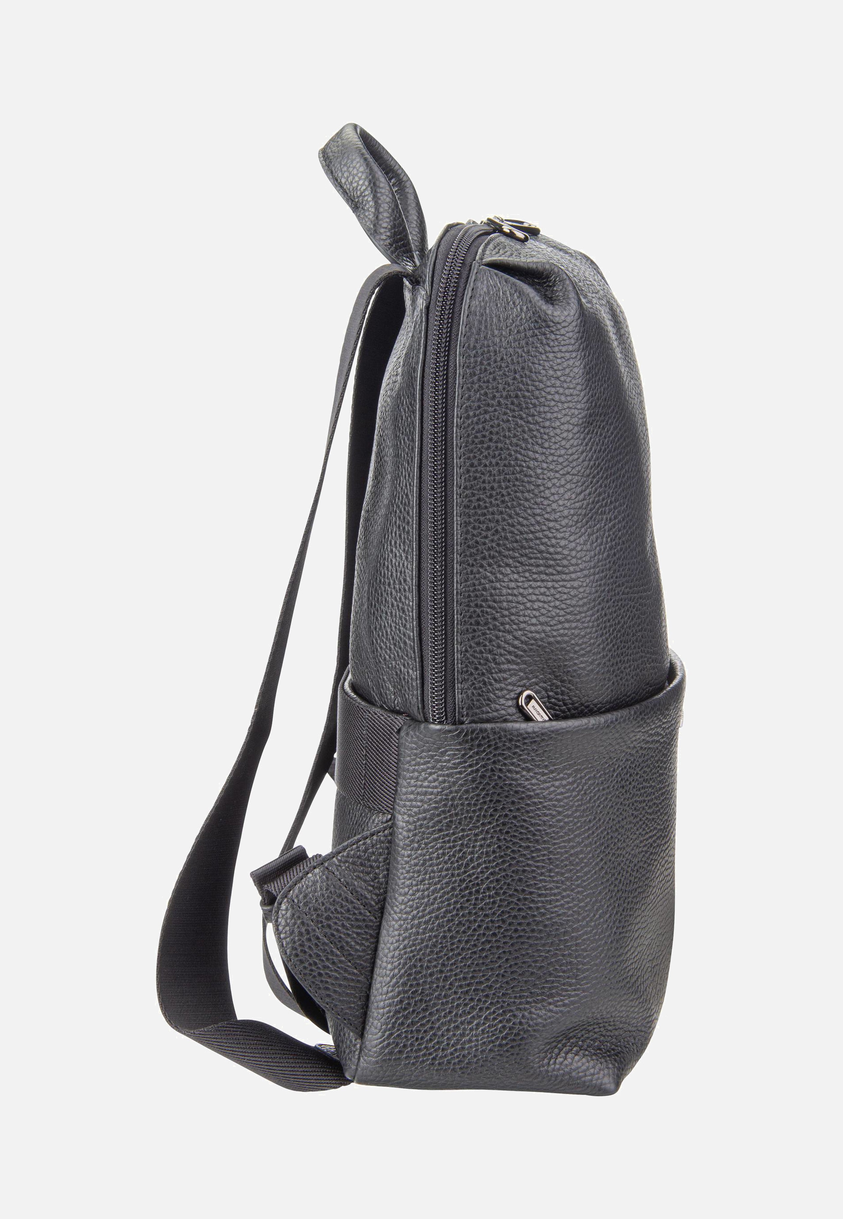 Mandarina Duck Mellow Leather Squared FZT38 Nero Rucksack