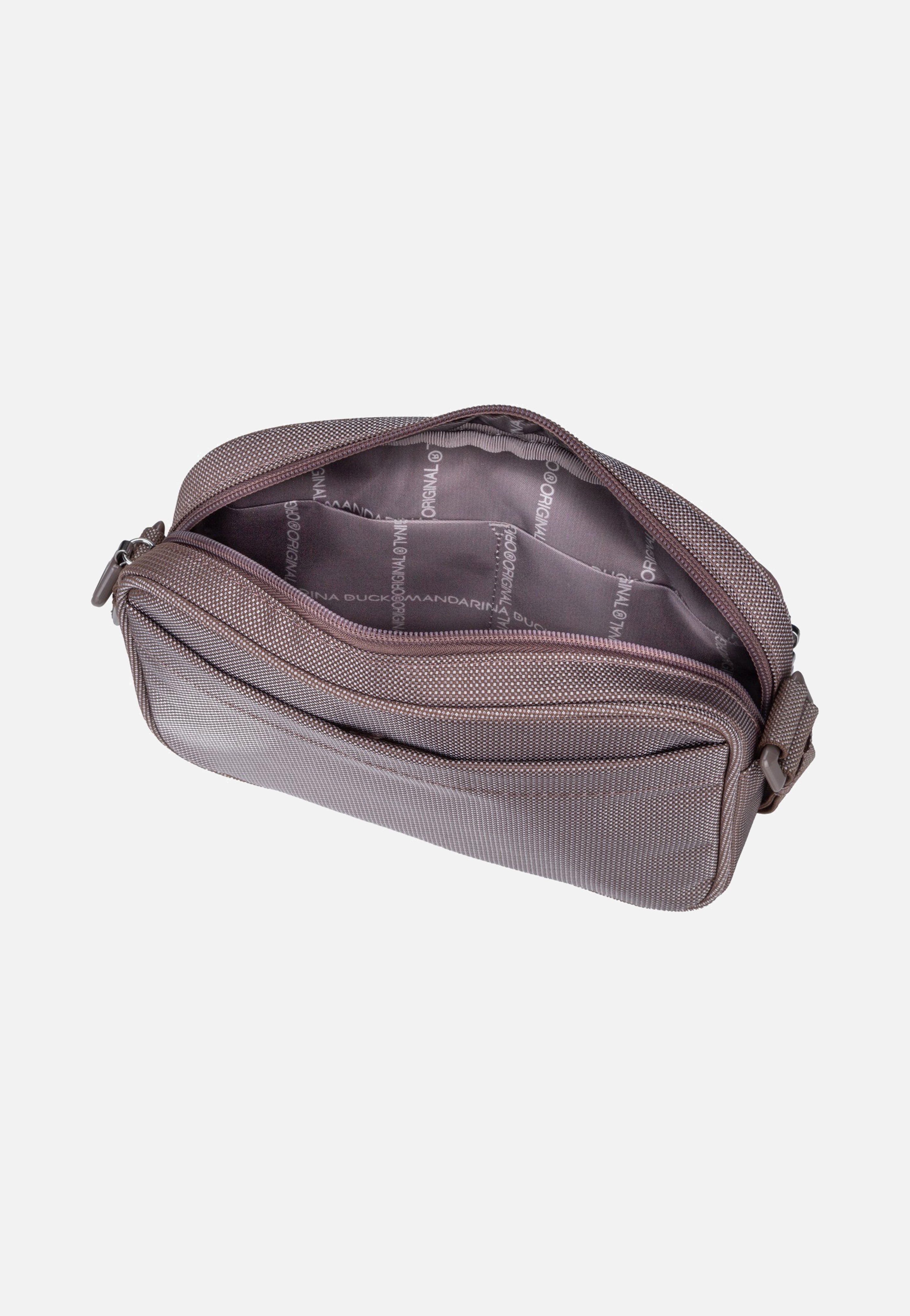 Mandarina Duck MD20 Camera QMT74 Taupe Crossbody Bag