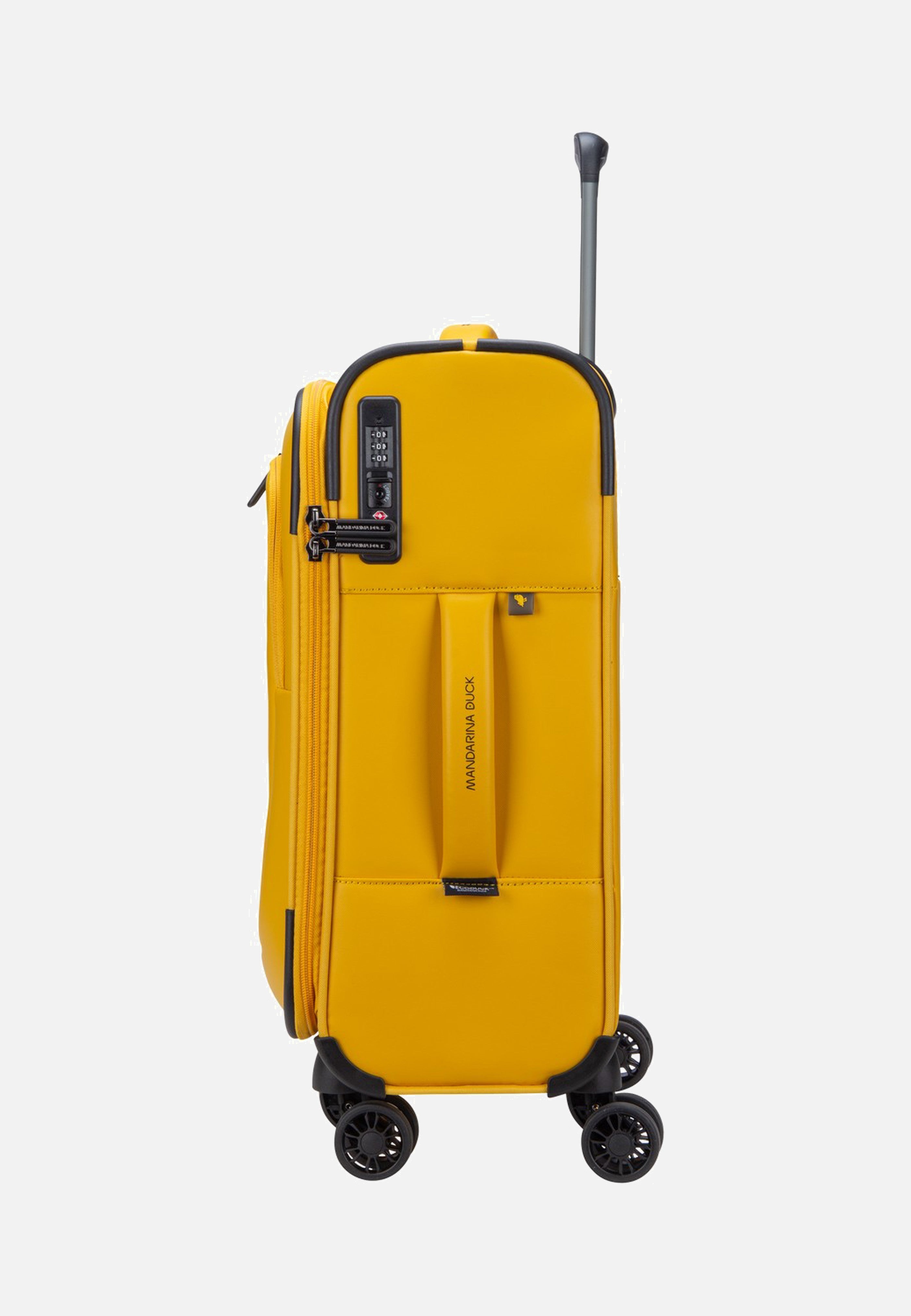 Mandarina Duck Eco Coated OSV01 Duck Yellow Koffer