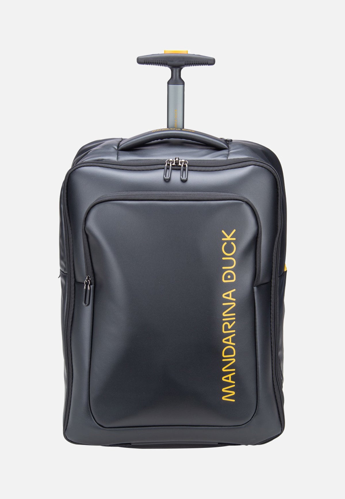 Mandarina Duck Eco Coated OSV06 Black Backpack Trolley