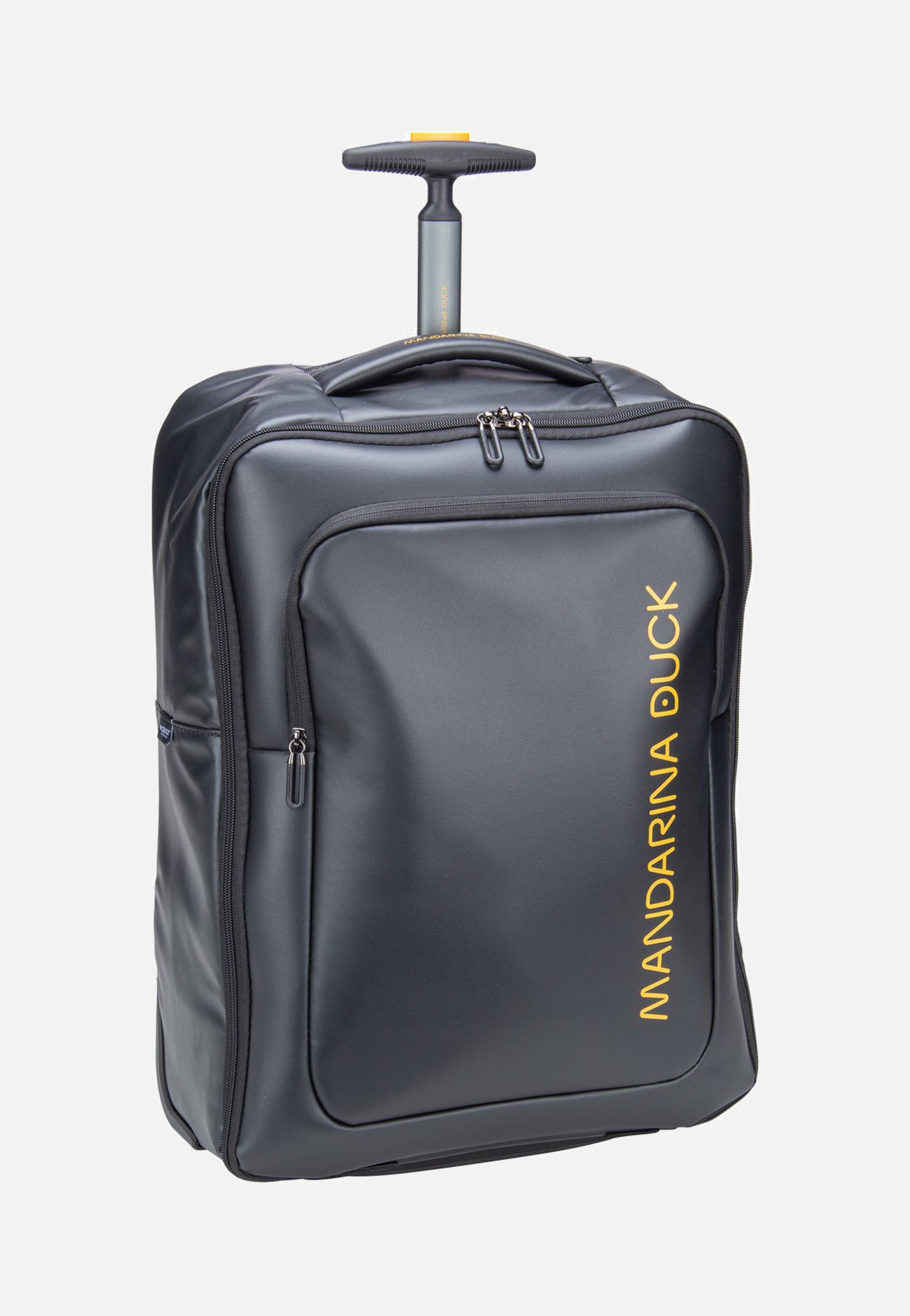 Mandarina Duck Eco Coated OSV06 Black Backpack Trolley