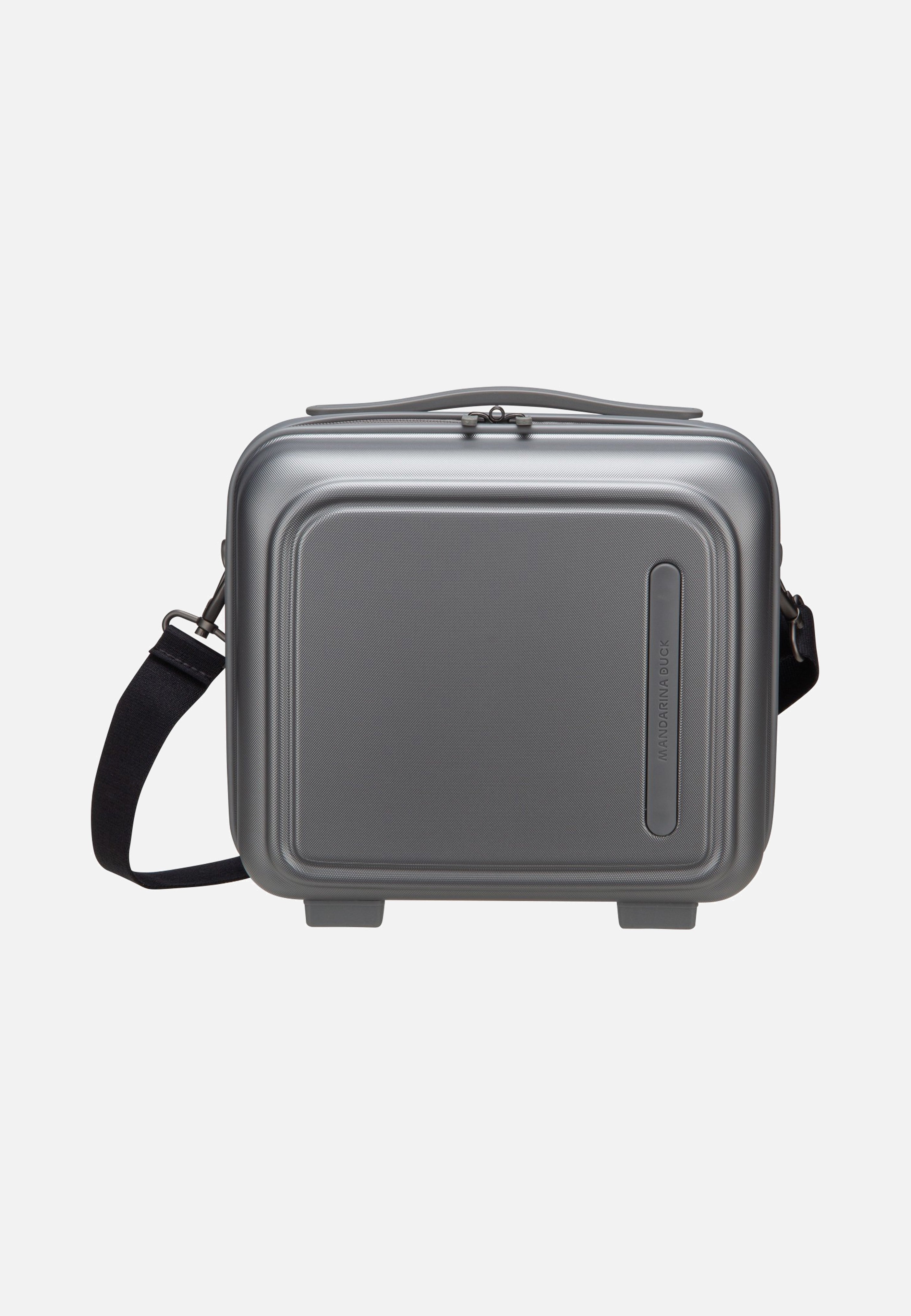 Mandarina Duck Logoduck + SZN01 Silver Cosmetic Case