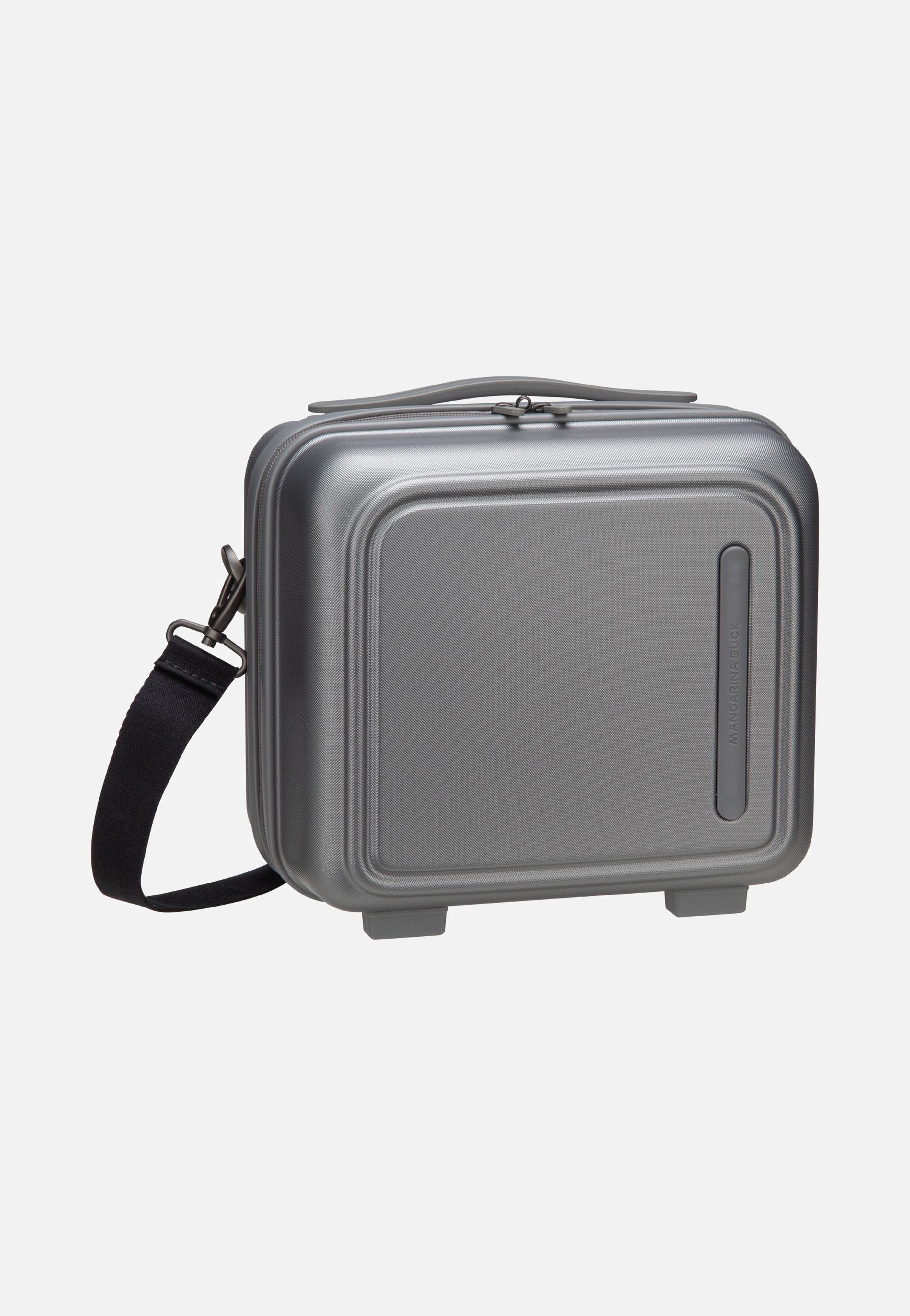 Mandarina Duck Logoduck + SZN01 Silver Cosmetic Case