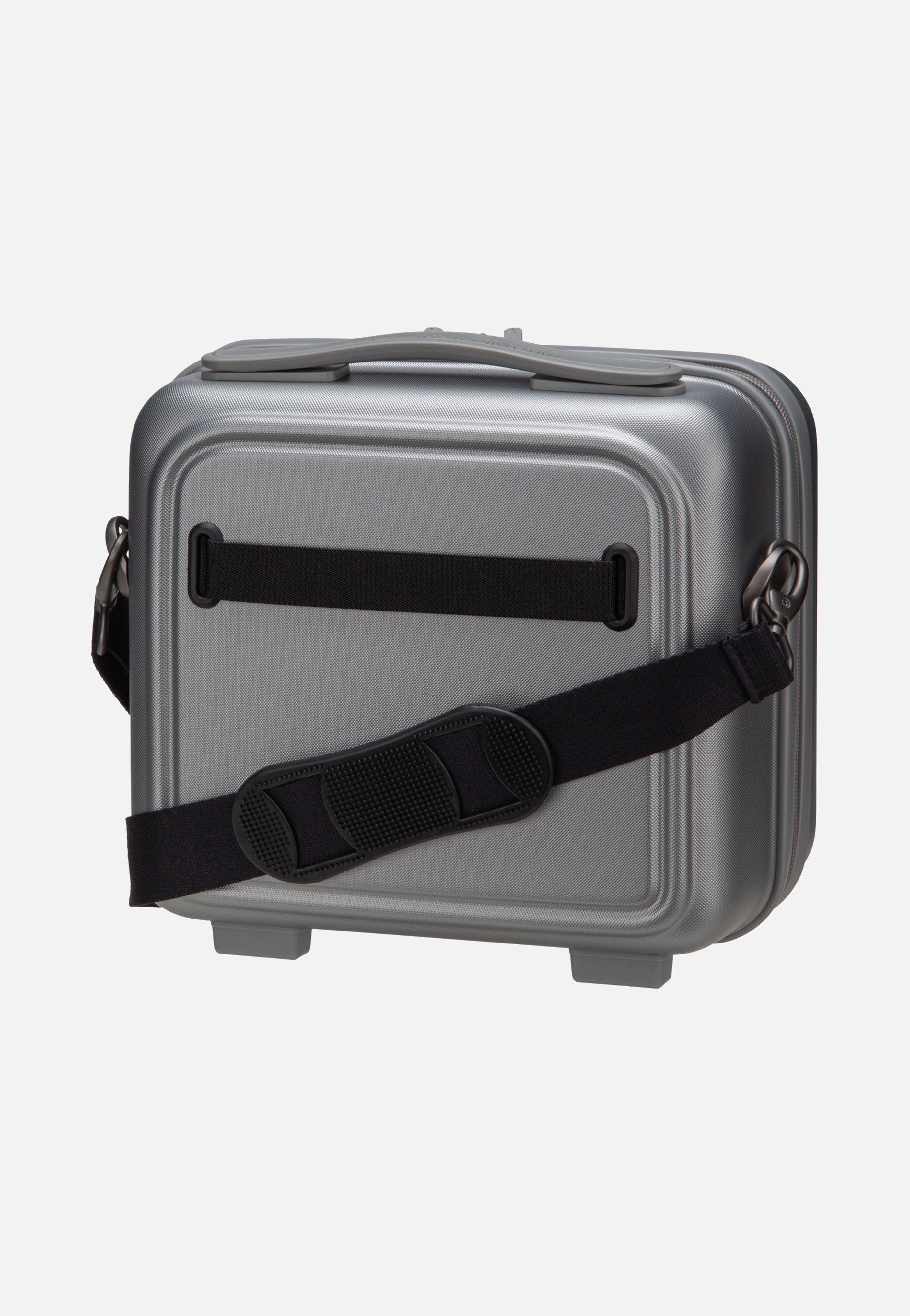 Mandarina Duck Logoduck + SZN01 Silver Cosmetic Case