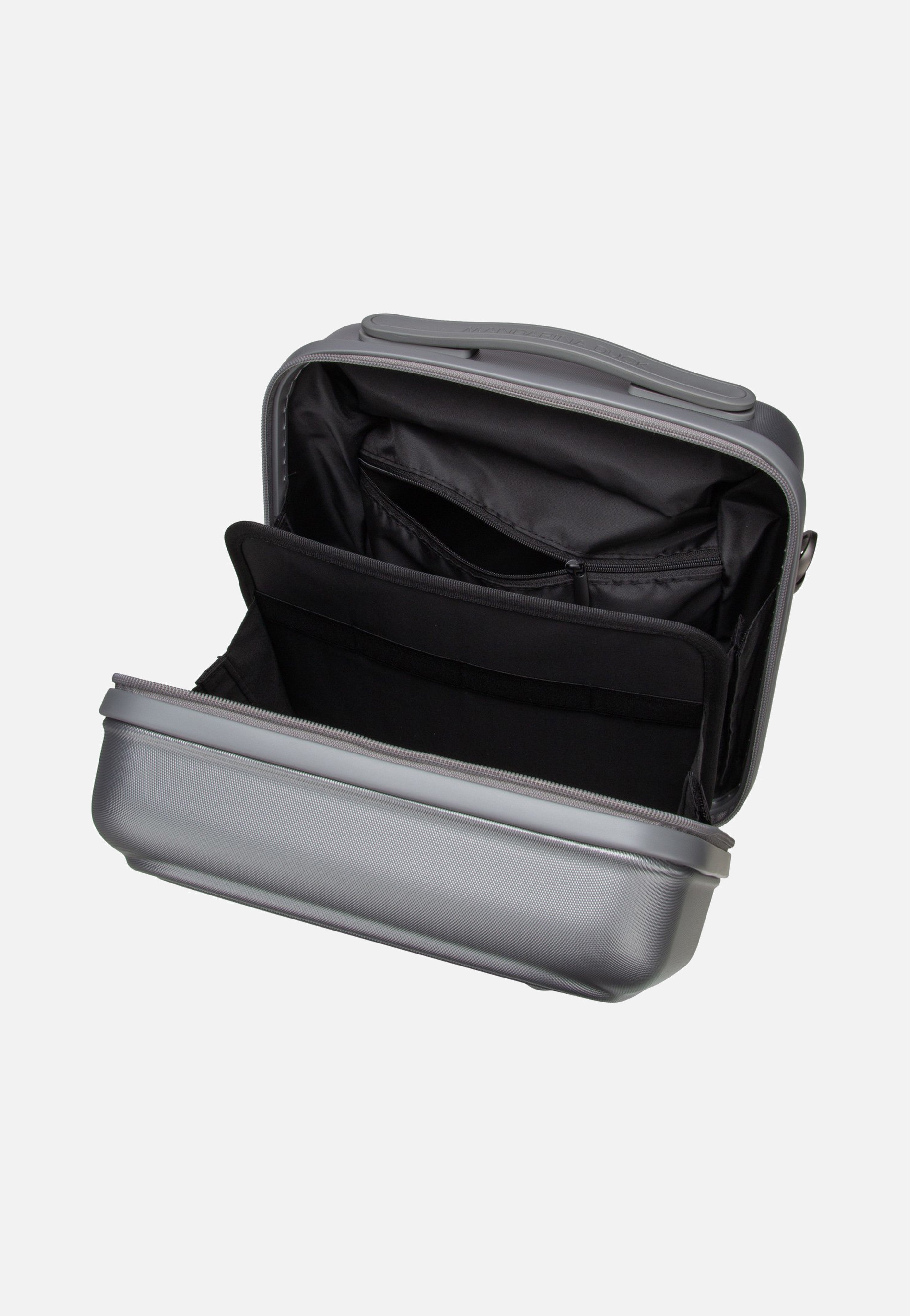 Mandarina Duck Logoduck + SZN01 Silver Cosmetic Case