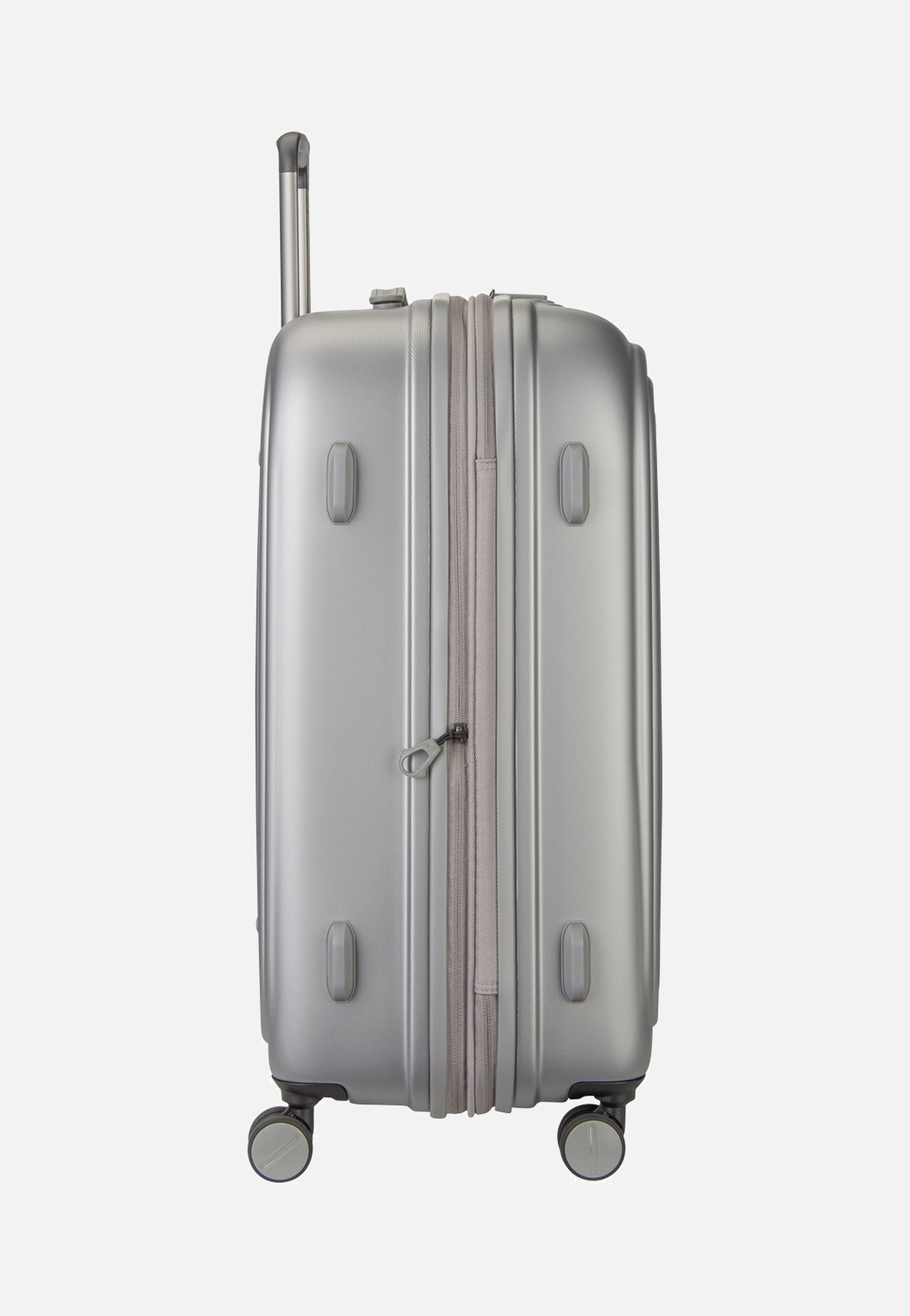 Mandarina Duck Logoduck + Trolley Medium Exp Silver Koffer