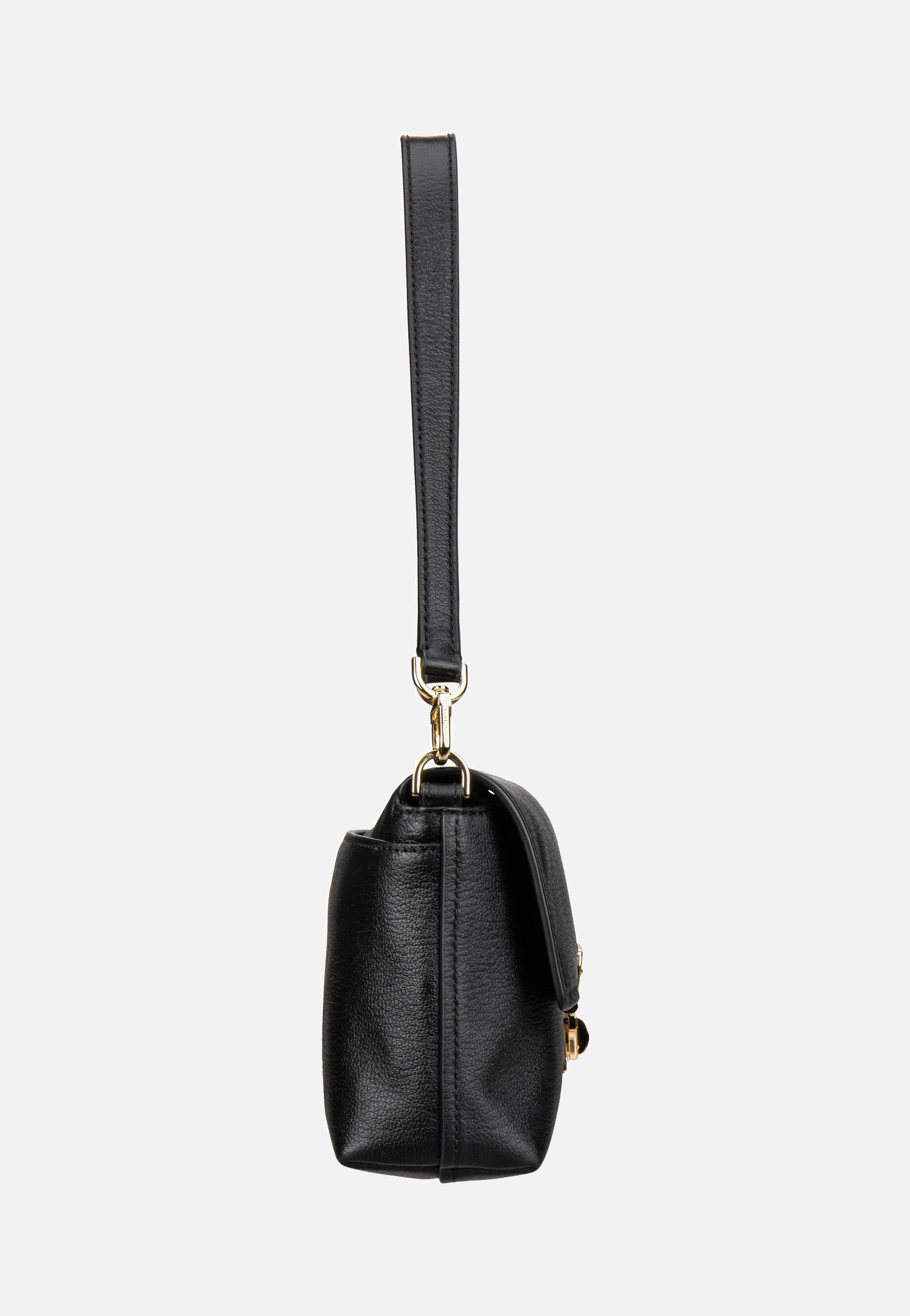 Michael Kors Addie MD Conv Pouchette Xbody Black Schultertasche