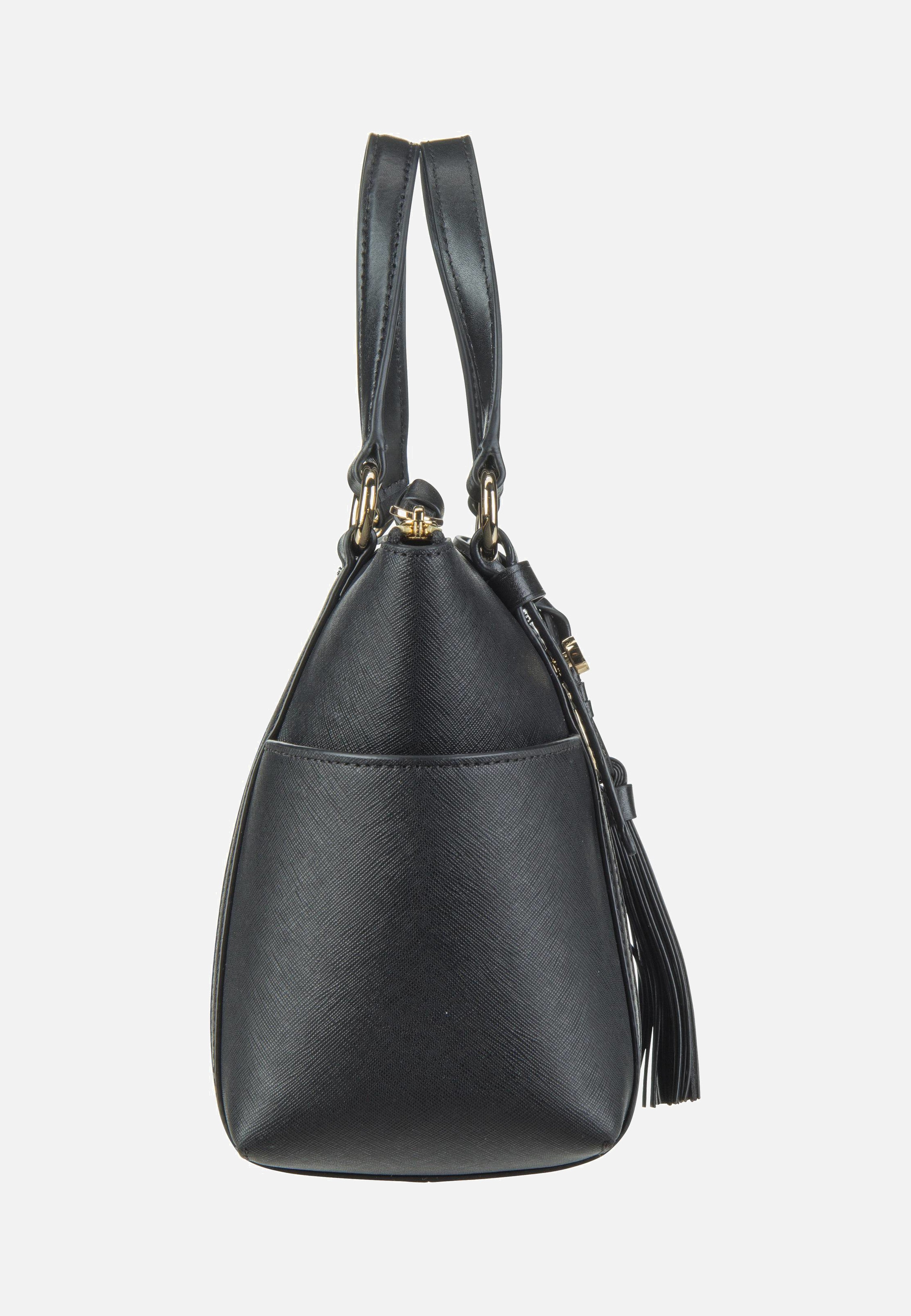 Michael Kors Sullivan Small Conv TZ Tote Black Handle Bag