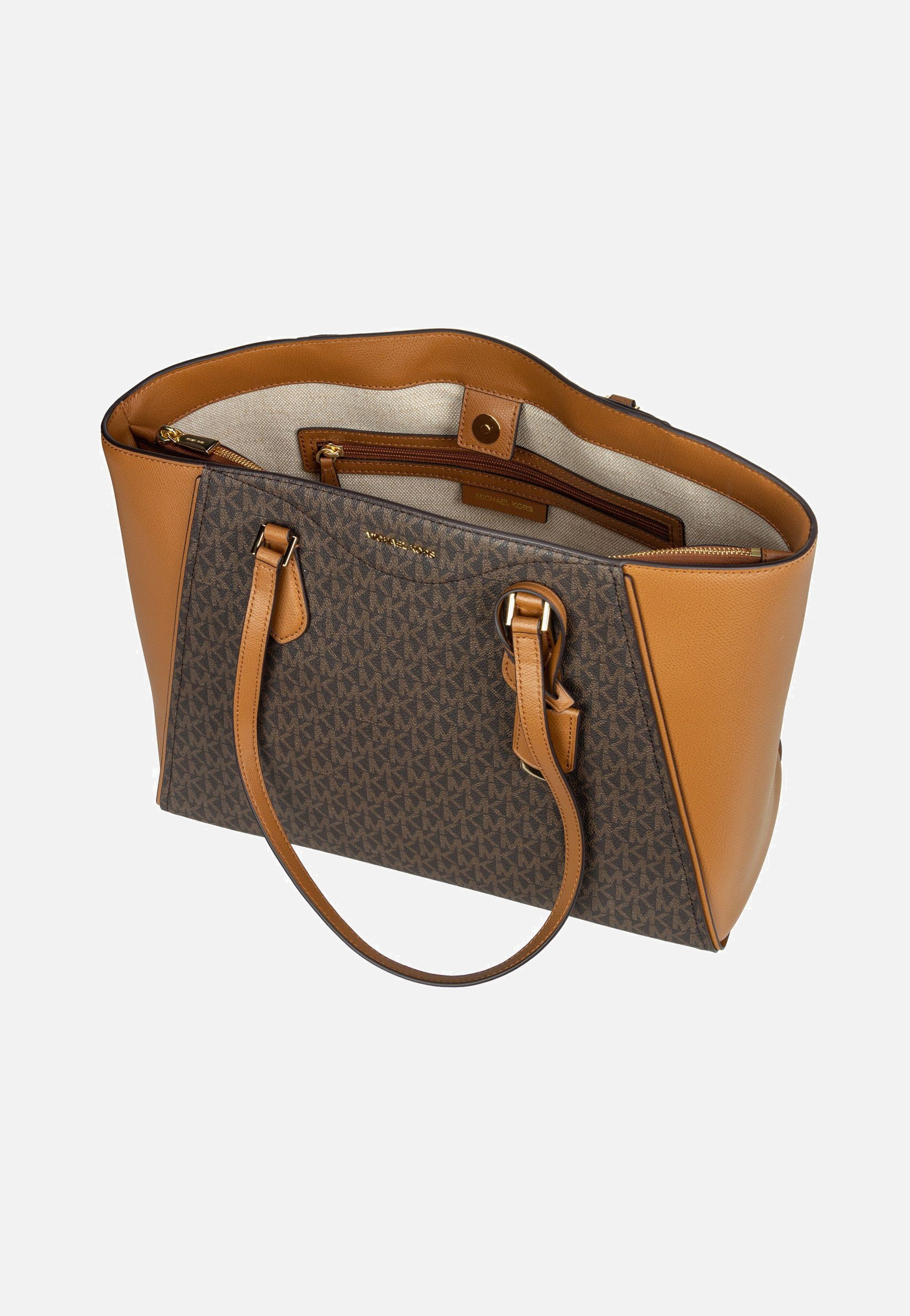 Michael Kors Taryn Large MF TZ MK SIG Brown/Acorn Shopper