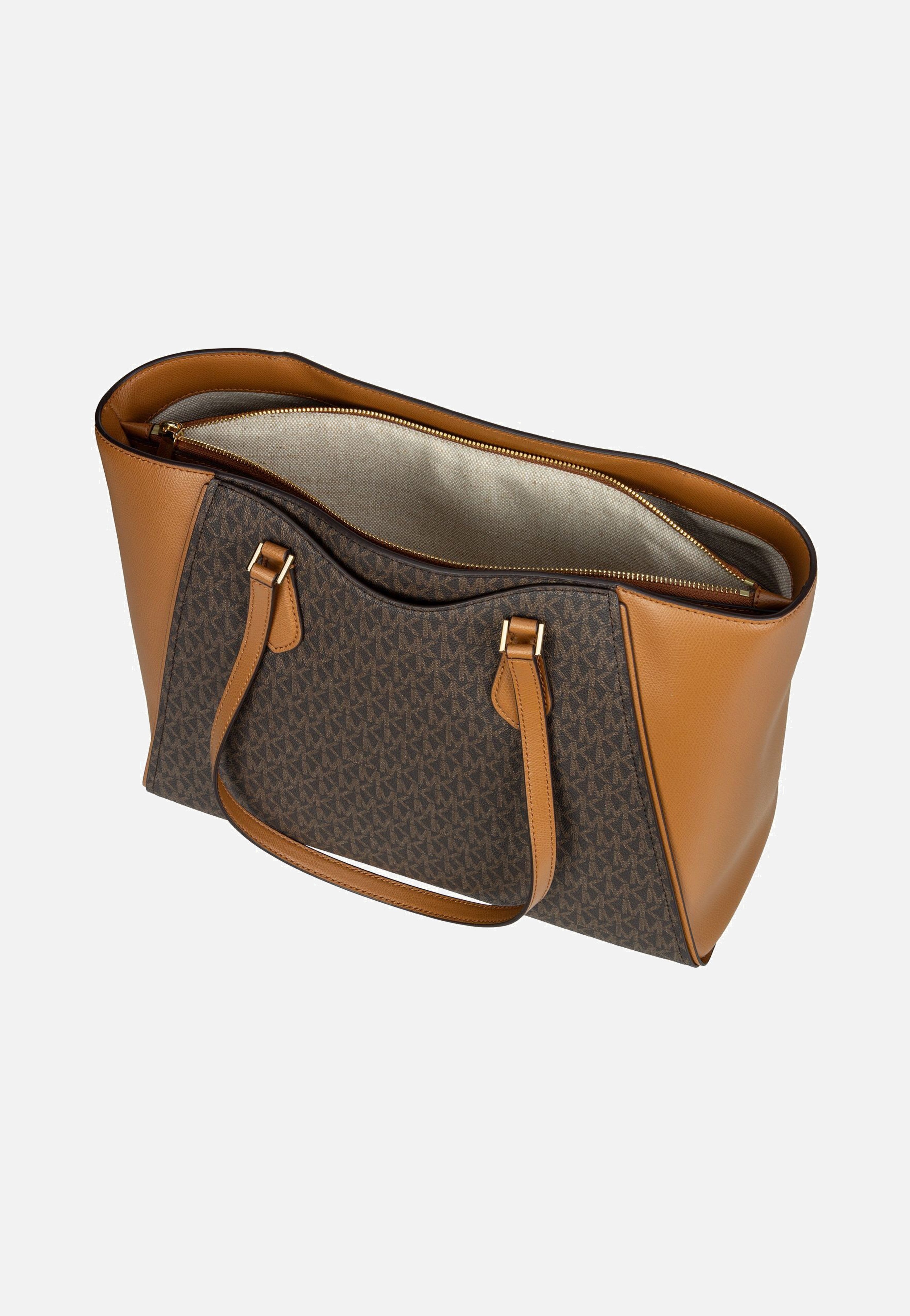 Michael Kors Taryn Large MF TZ MK SIG Brown/Acorn Shopper