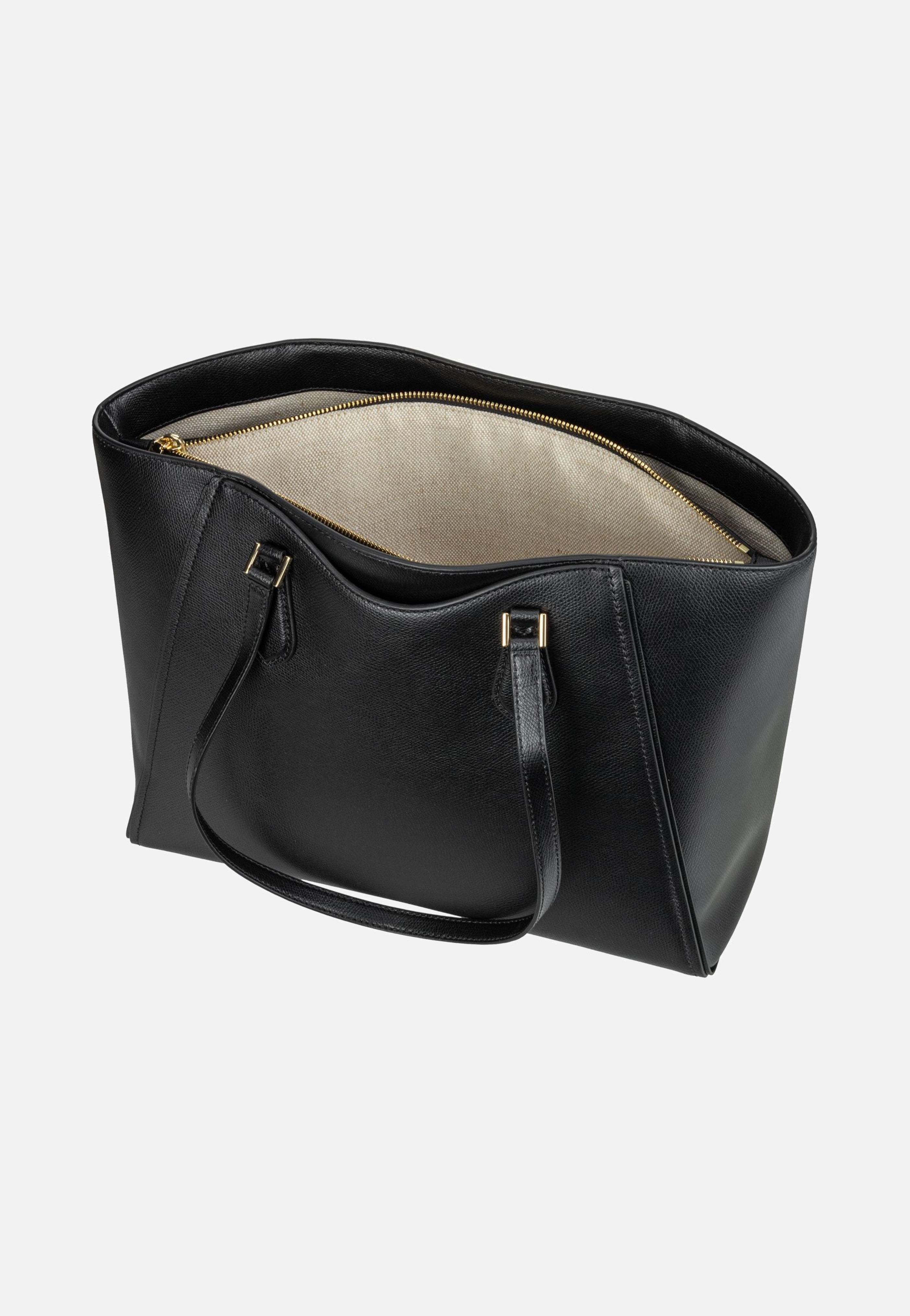 Michael Kors Taryn Large MF TZ Solid Sahara Black Shopper