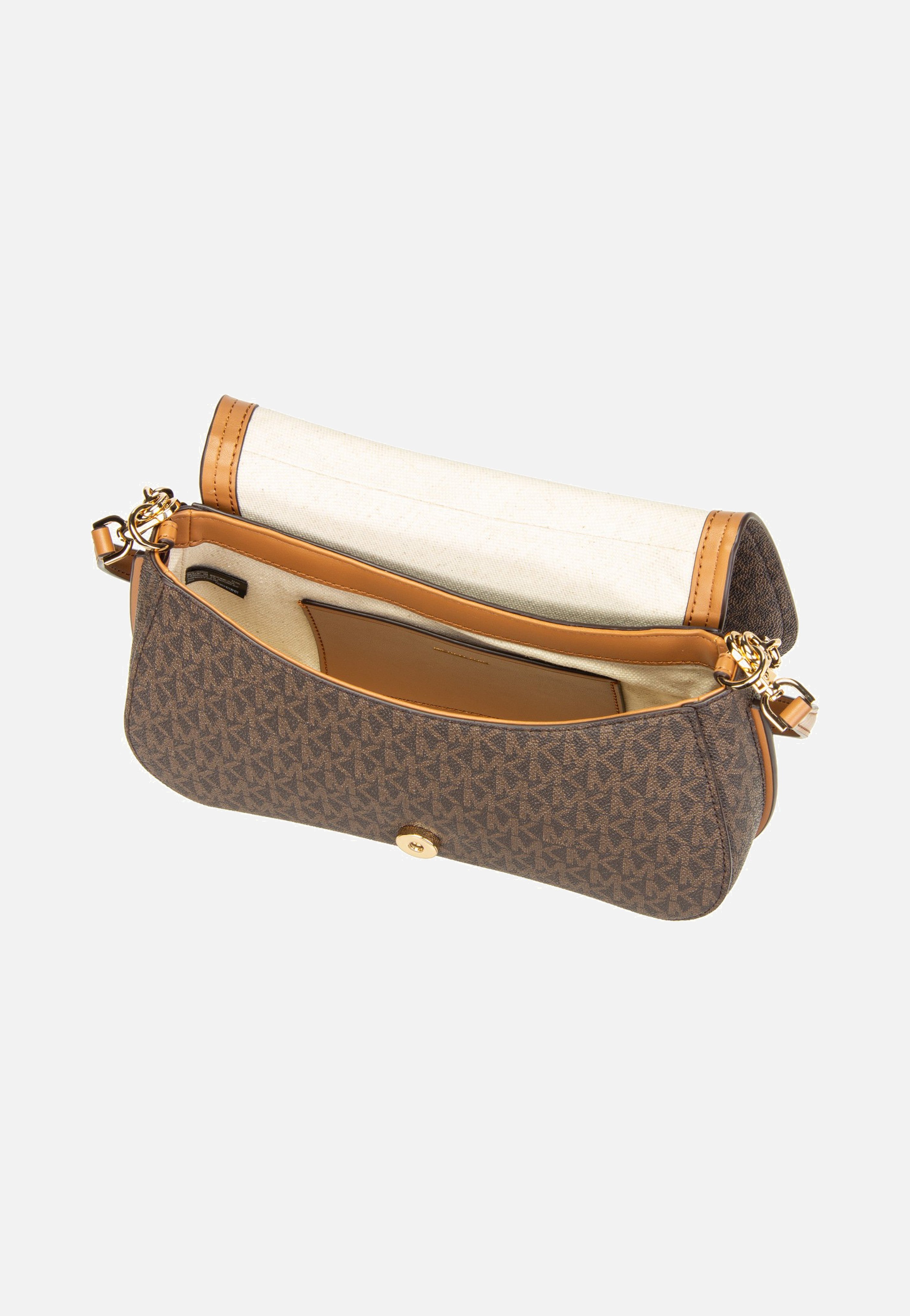 Michael Kors Nolita MD Chain Conv Brown/Acorn Schultertasche