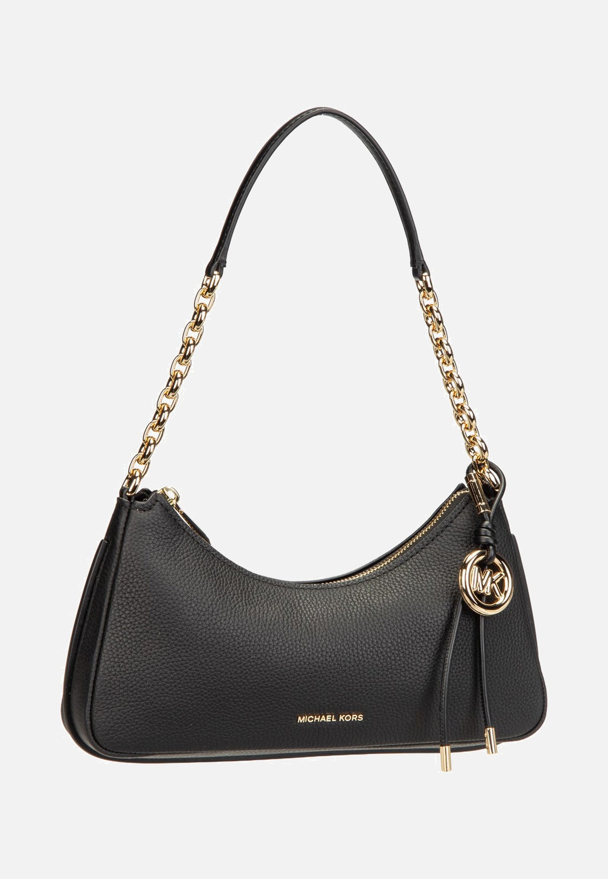 Michael Kors Nolita MD Chain Pouchette Black Evening Bag