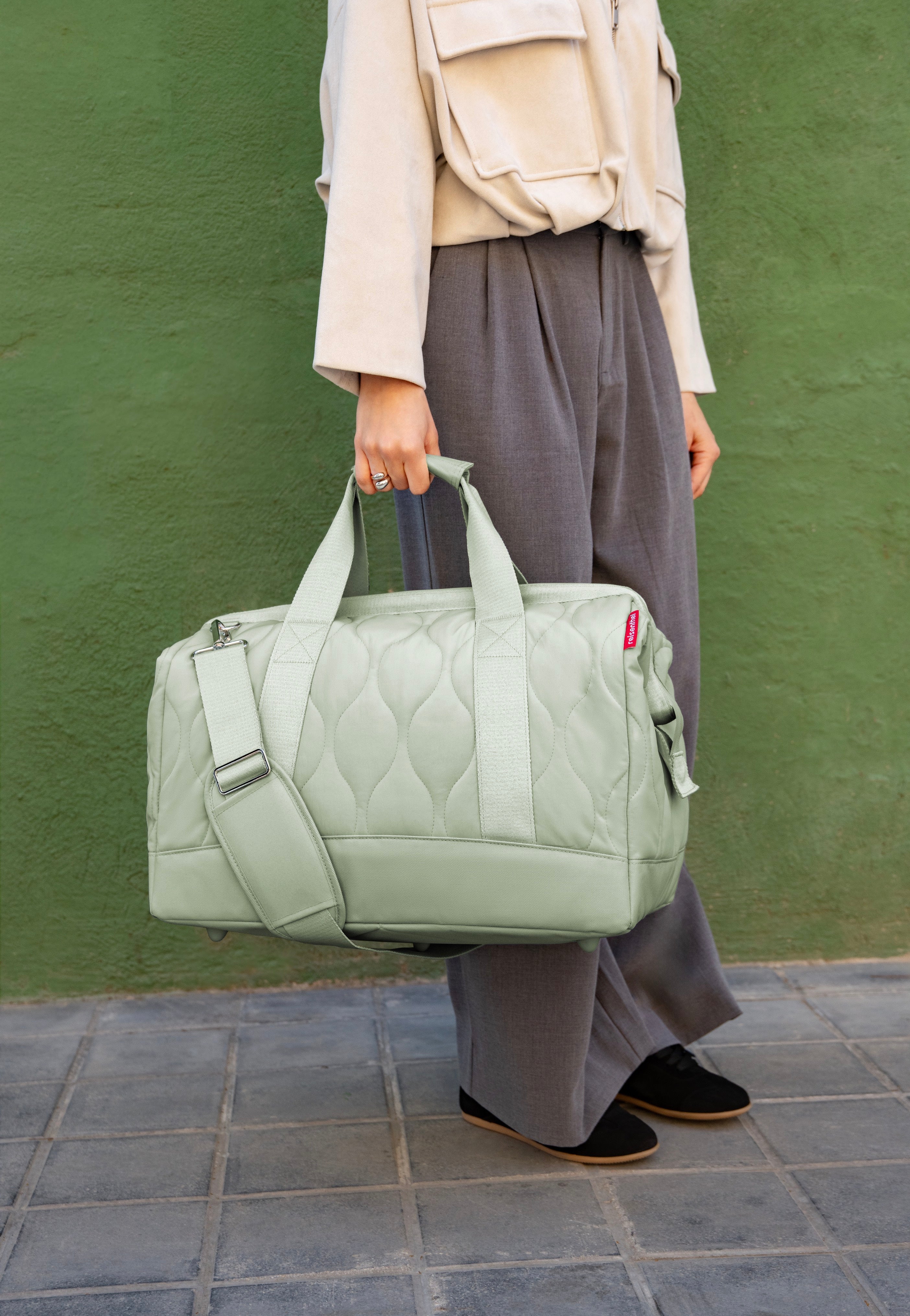 reisenthel Allrounder L Puffer Iced Matcha Weekender