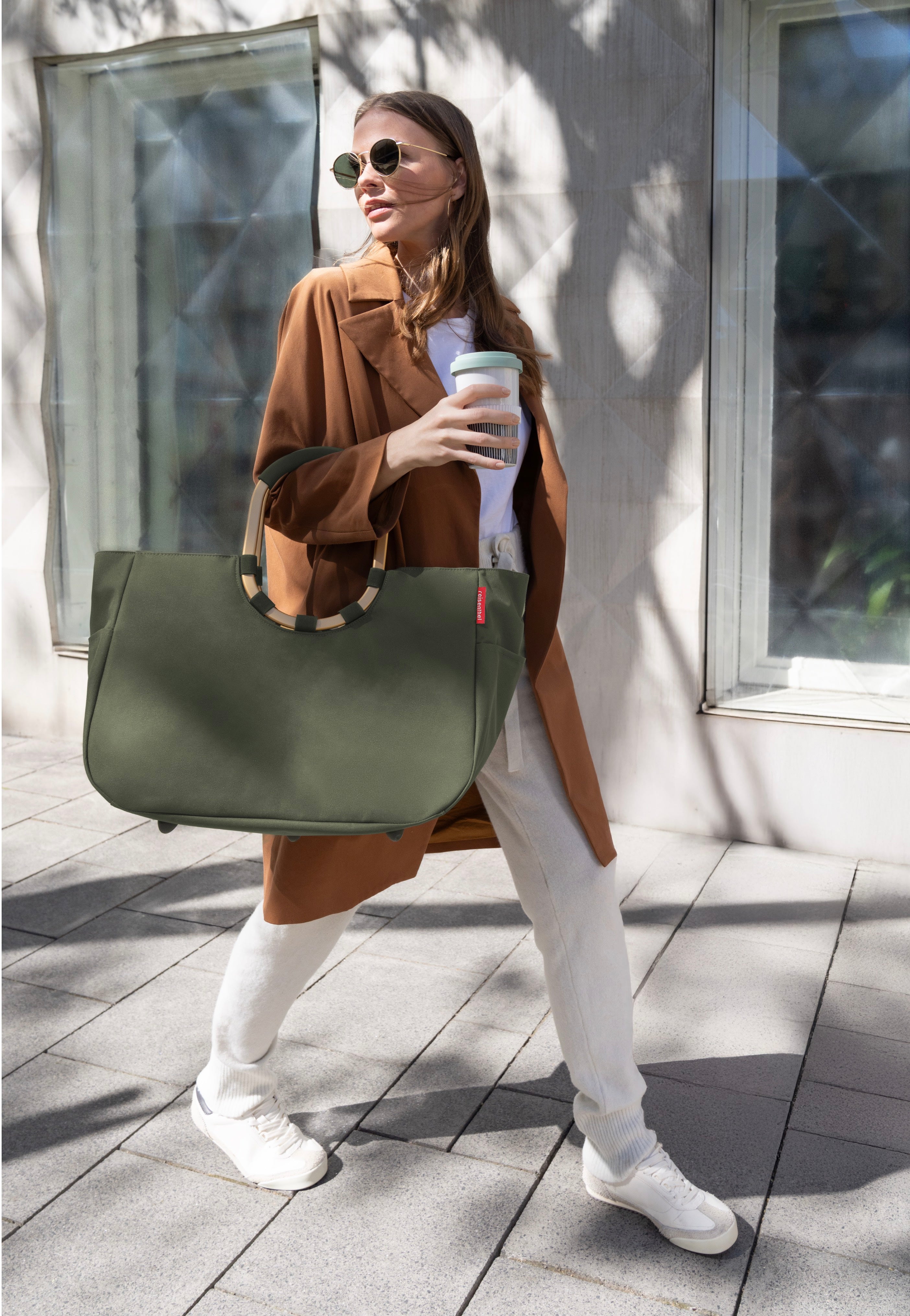 reisenthel Loopshopper L Forest Gold Shopping Basket