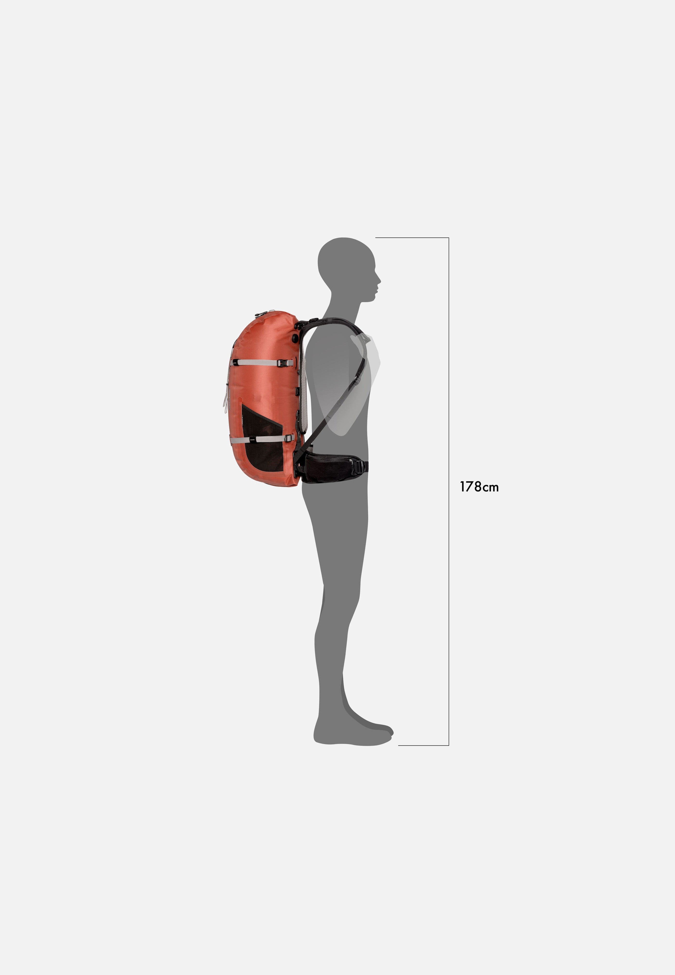 ORTLIEB Atrack 35L Rooibos Travel Rucksack