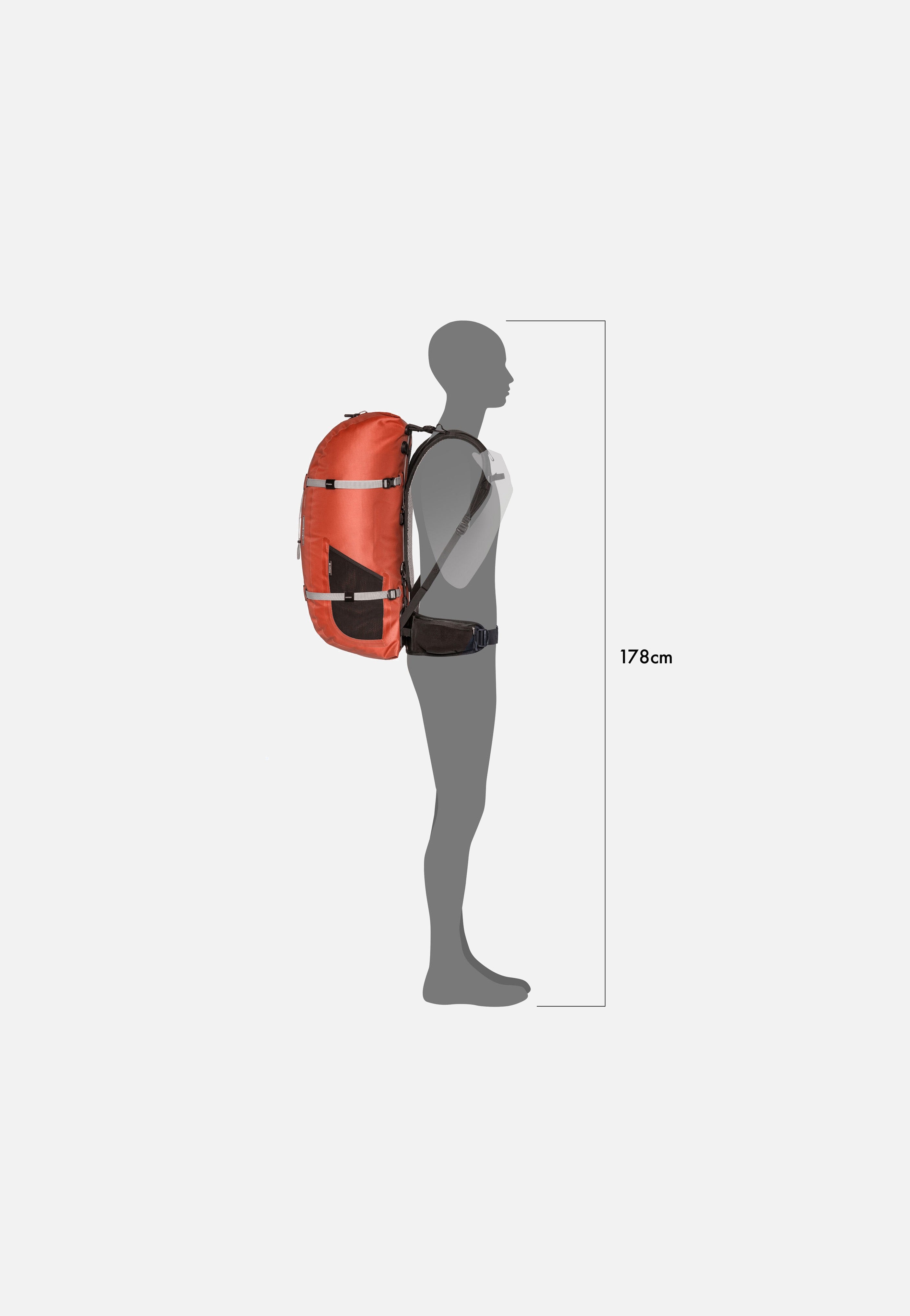 ORTLIEB Atrack 45L Rooibos Travel Rucksack
