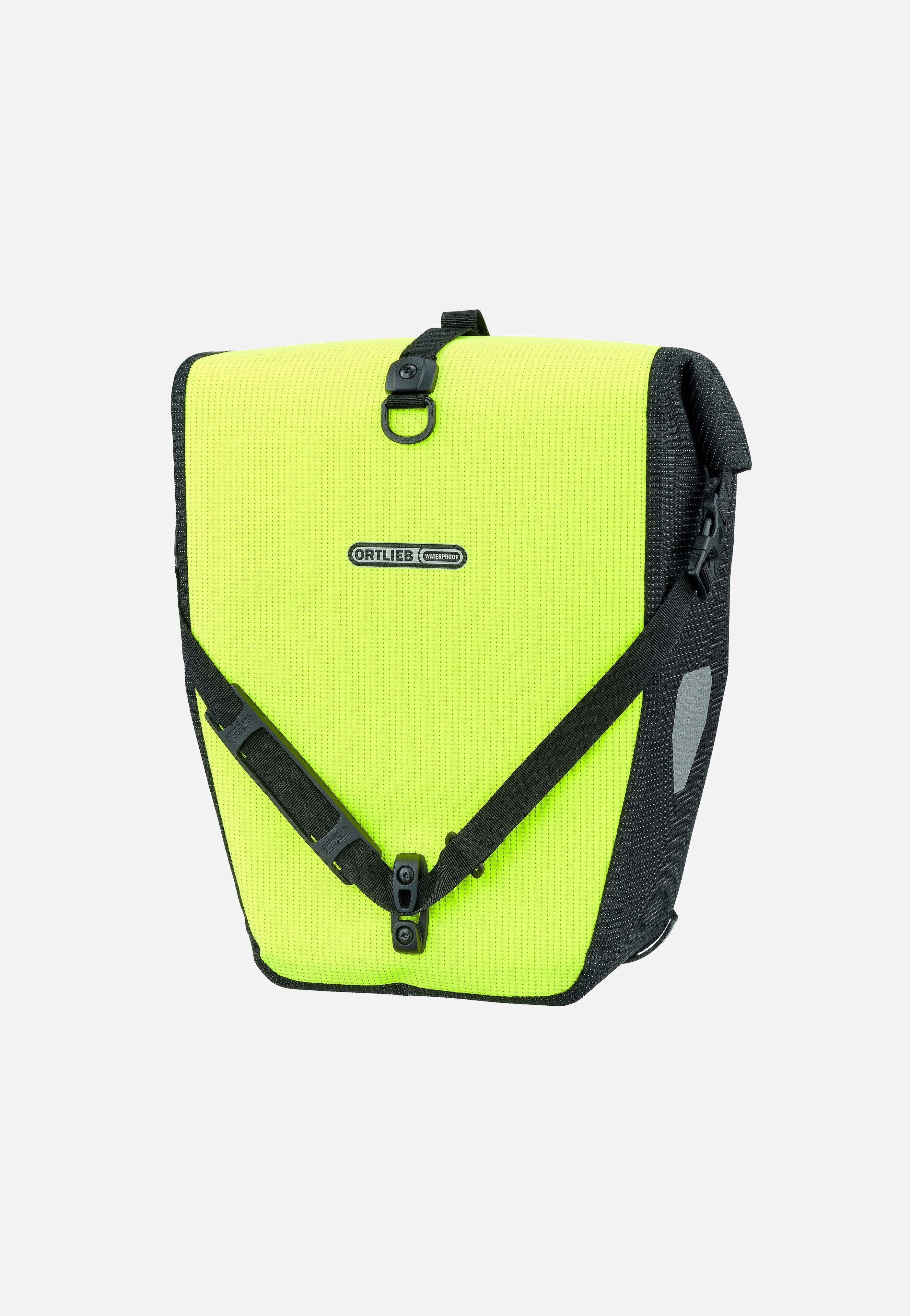 ORTLIEB Back-Roller High Visibility Single QL2.1 Neongelb Schwarz Reflex Fahrradtasche