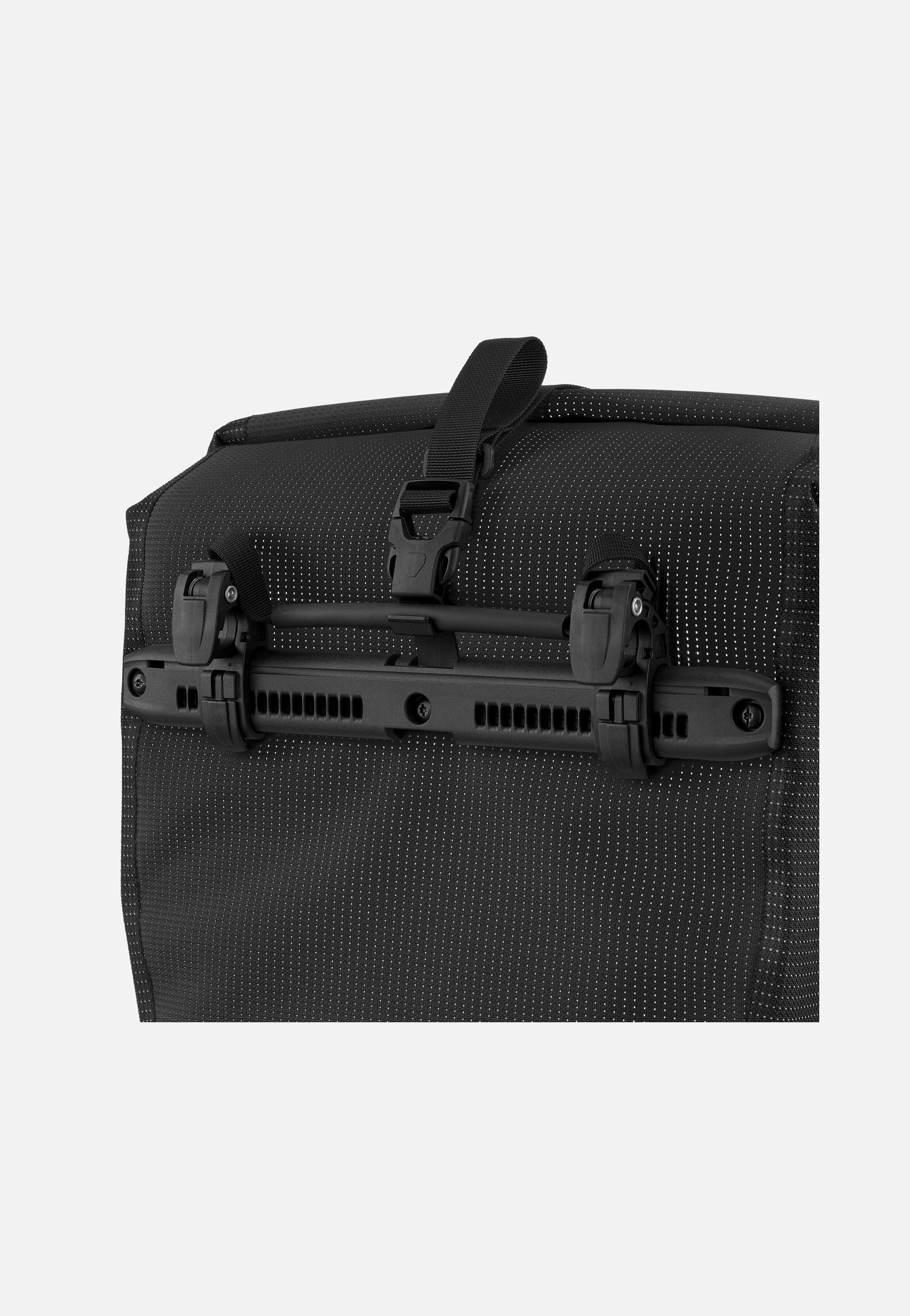 ORTLIEB Back-Roller High Visibility Single QL2.1 Schwarz Reflex Fahrradtasche
