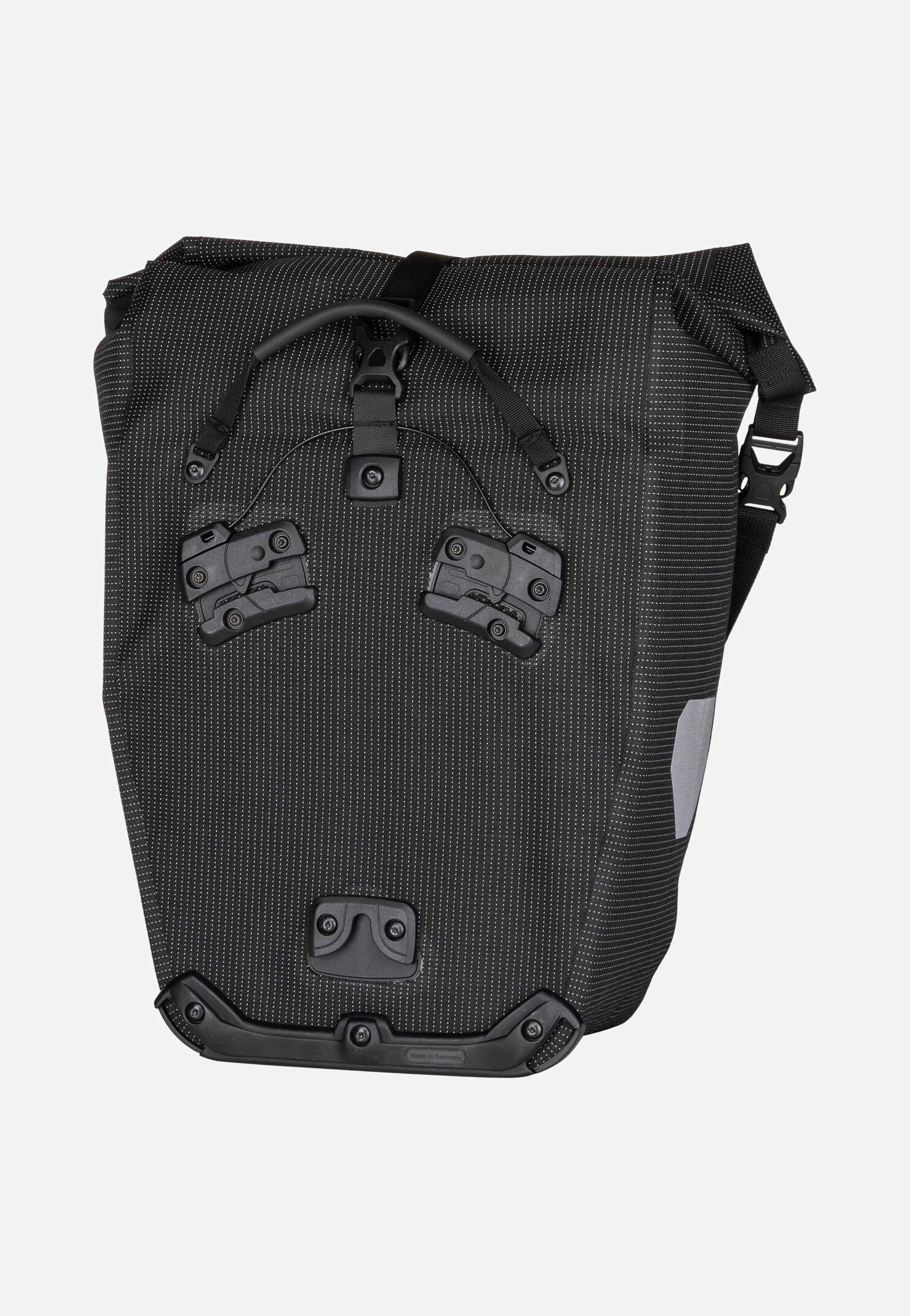 ORTLIEB Back-Roller High Visibility Single QL3.1 Black Reflective Fahrradtasche