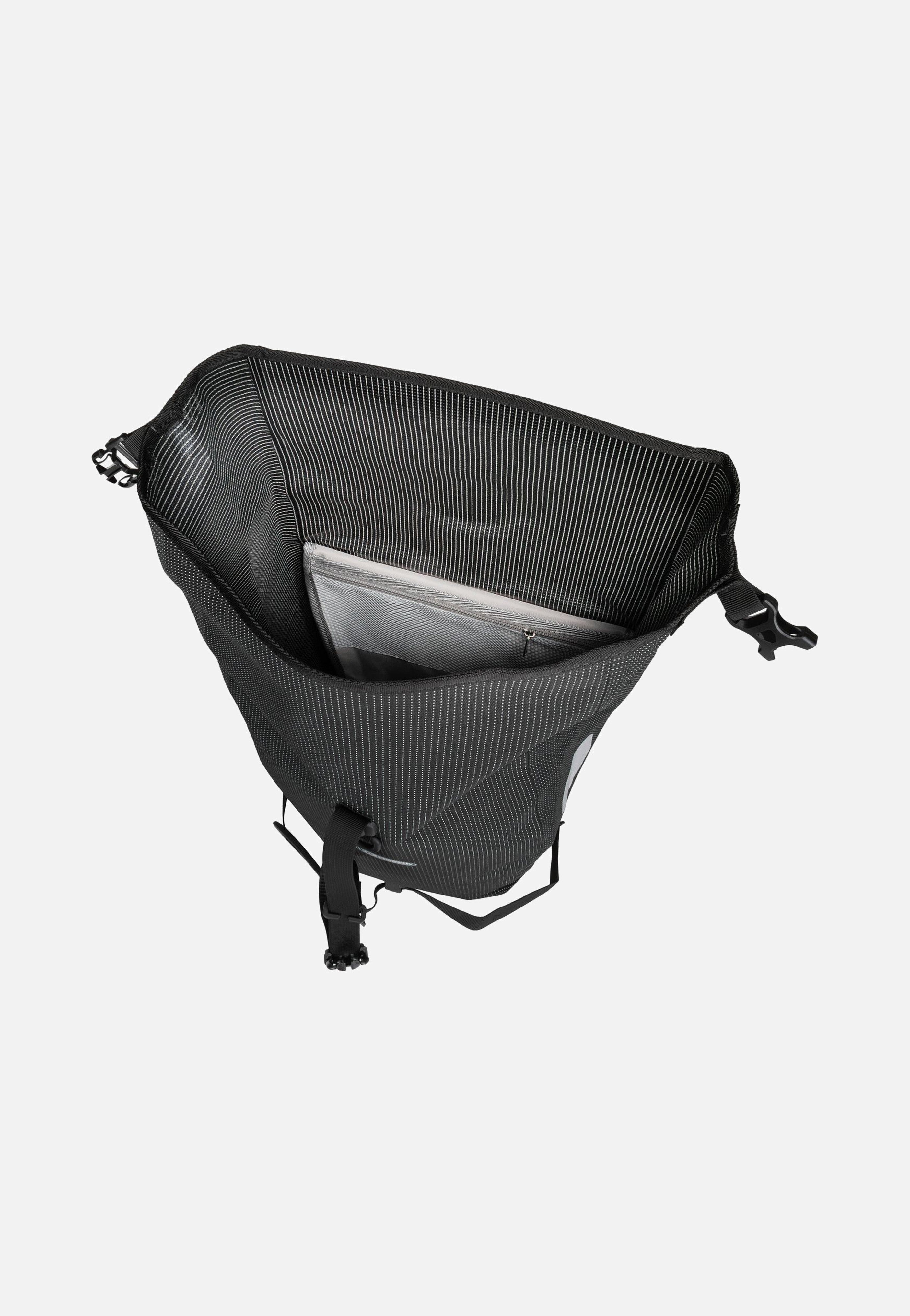 ORTLIEB Back-Roller High Visibility Single QL3.1 Black Reflective Fahrradtasche