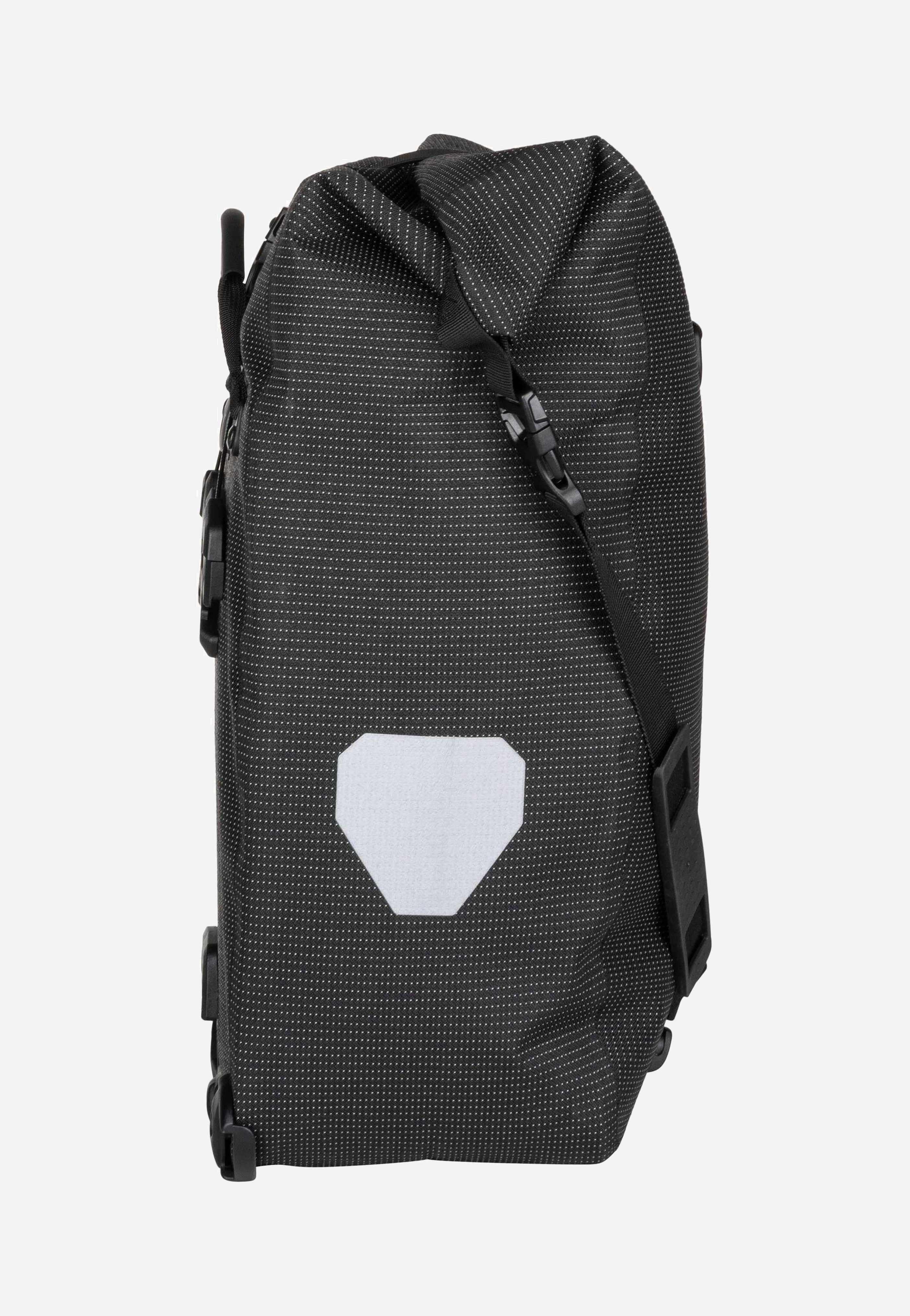 ORTLIEB Back-Roller High Visibility Single QL3.1 Black Reflective Fahrradtasche