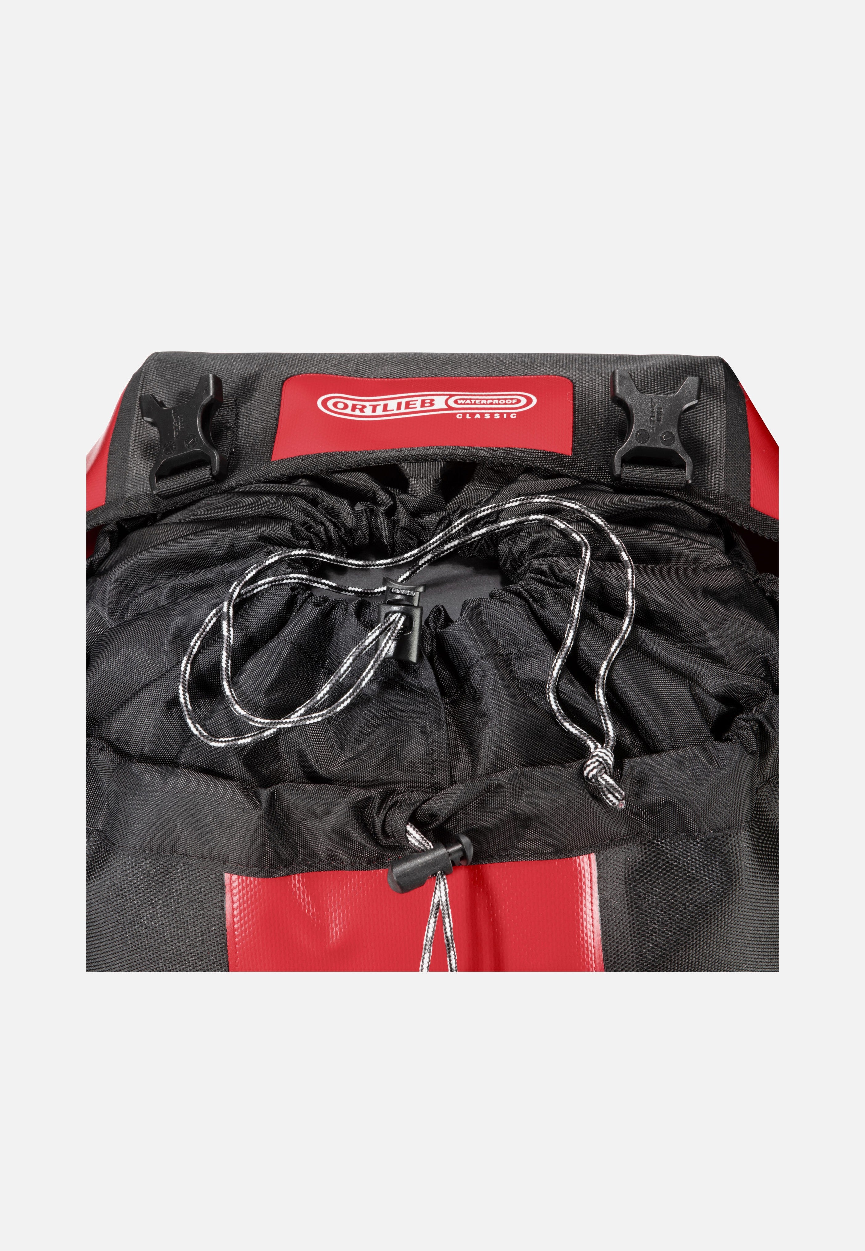ORTLIEB Bike-Packer Rot Schwarz Fahrradtasche