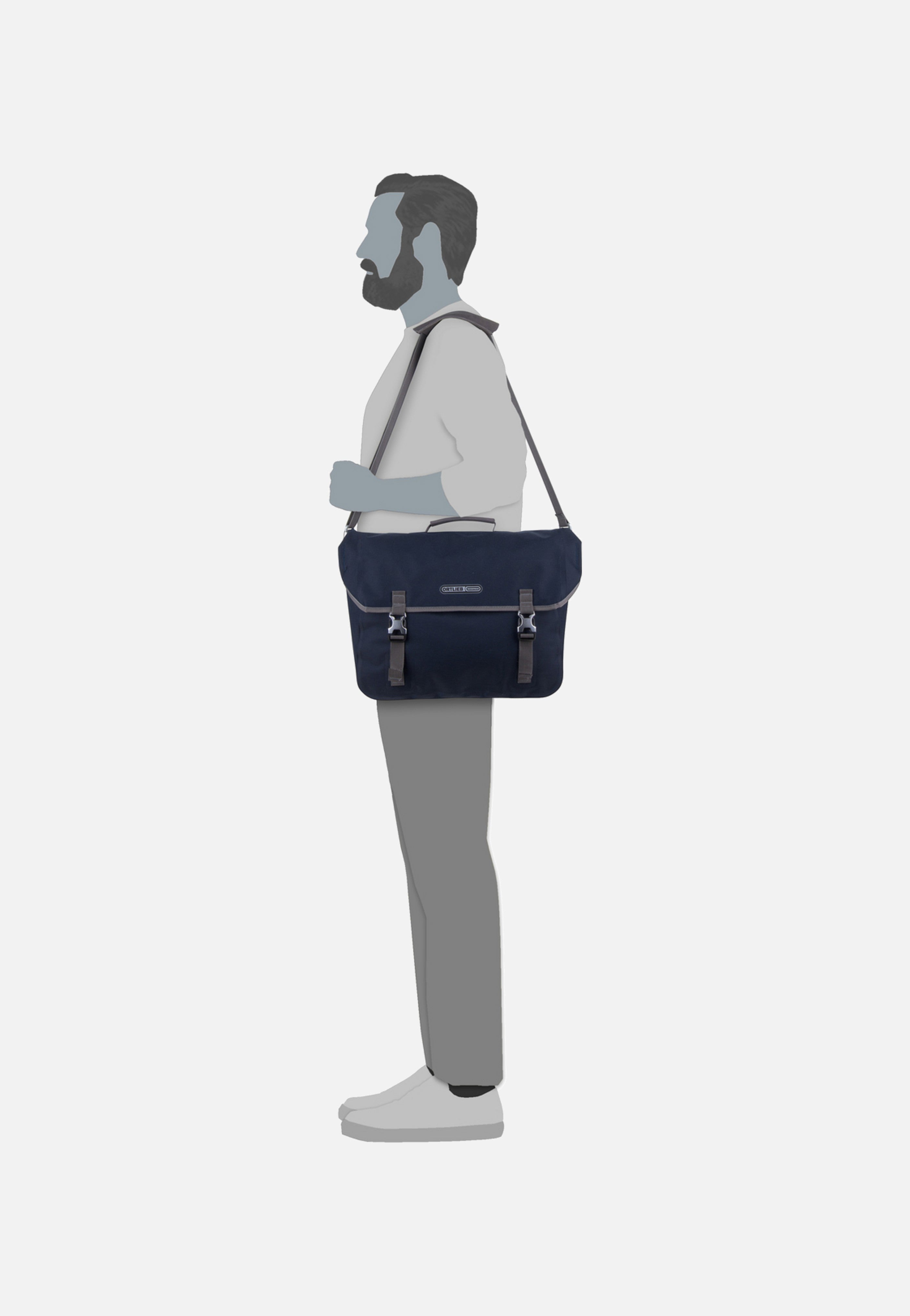ORTLIEB Commuter-Bag Urban QL2.1 Ink Fahrradtasche