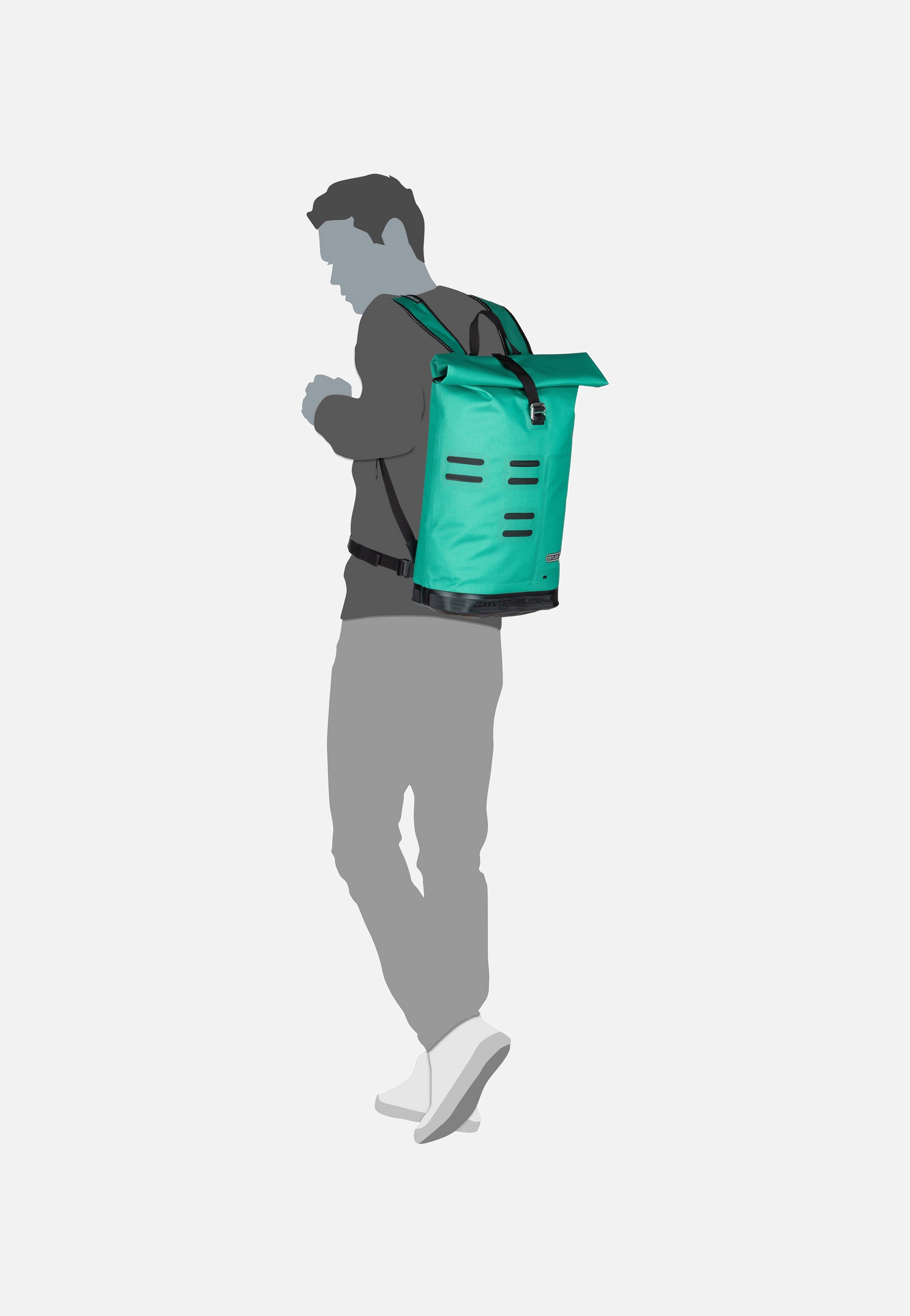 ORTLIEB Commuter-Daypack 21 Atlantis Green Rucksack
