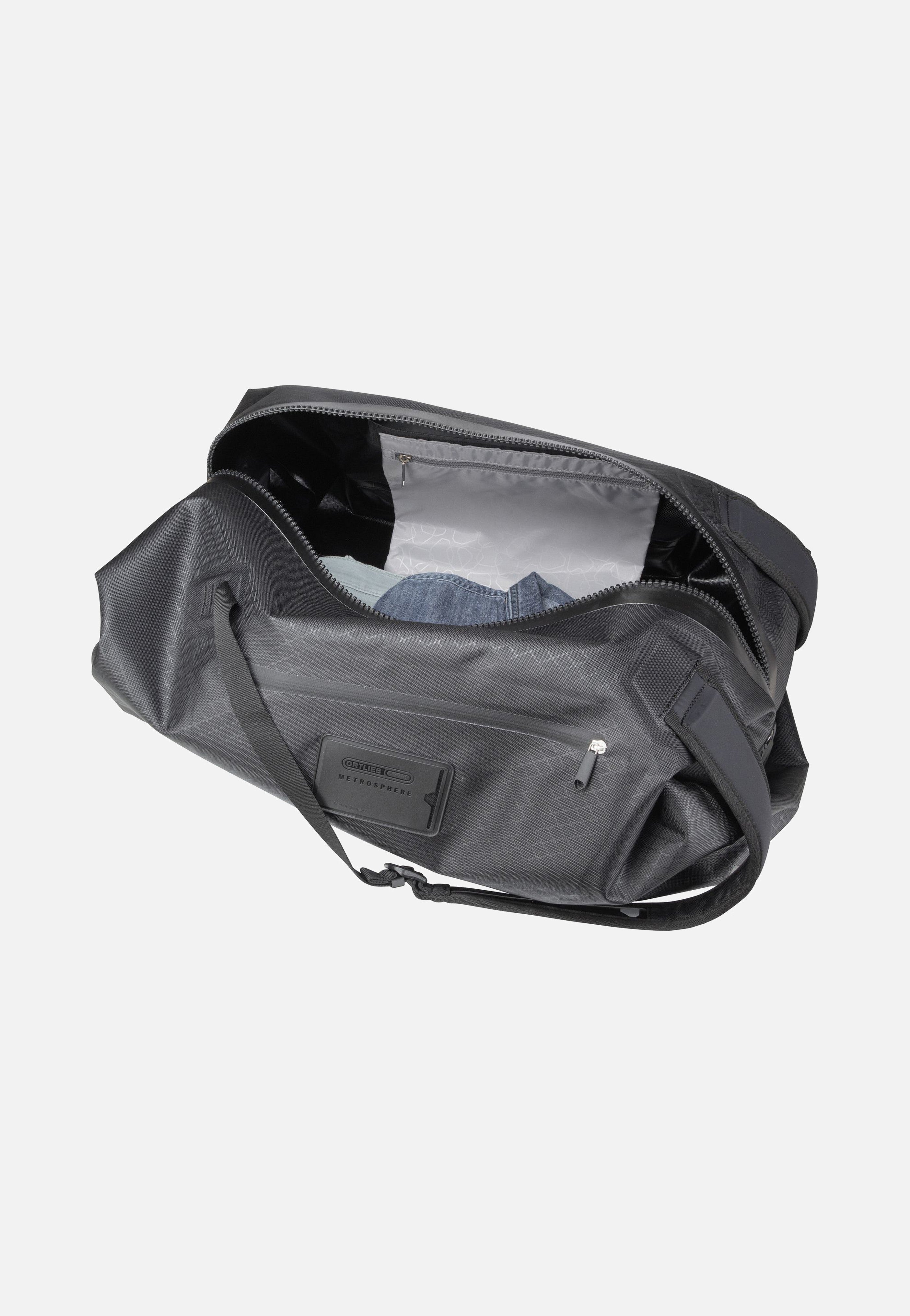 ORTLIEB Duffle Metrosphere 60L Black Embossed Dufflebag