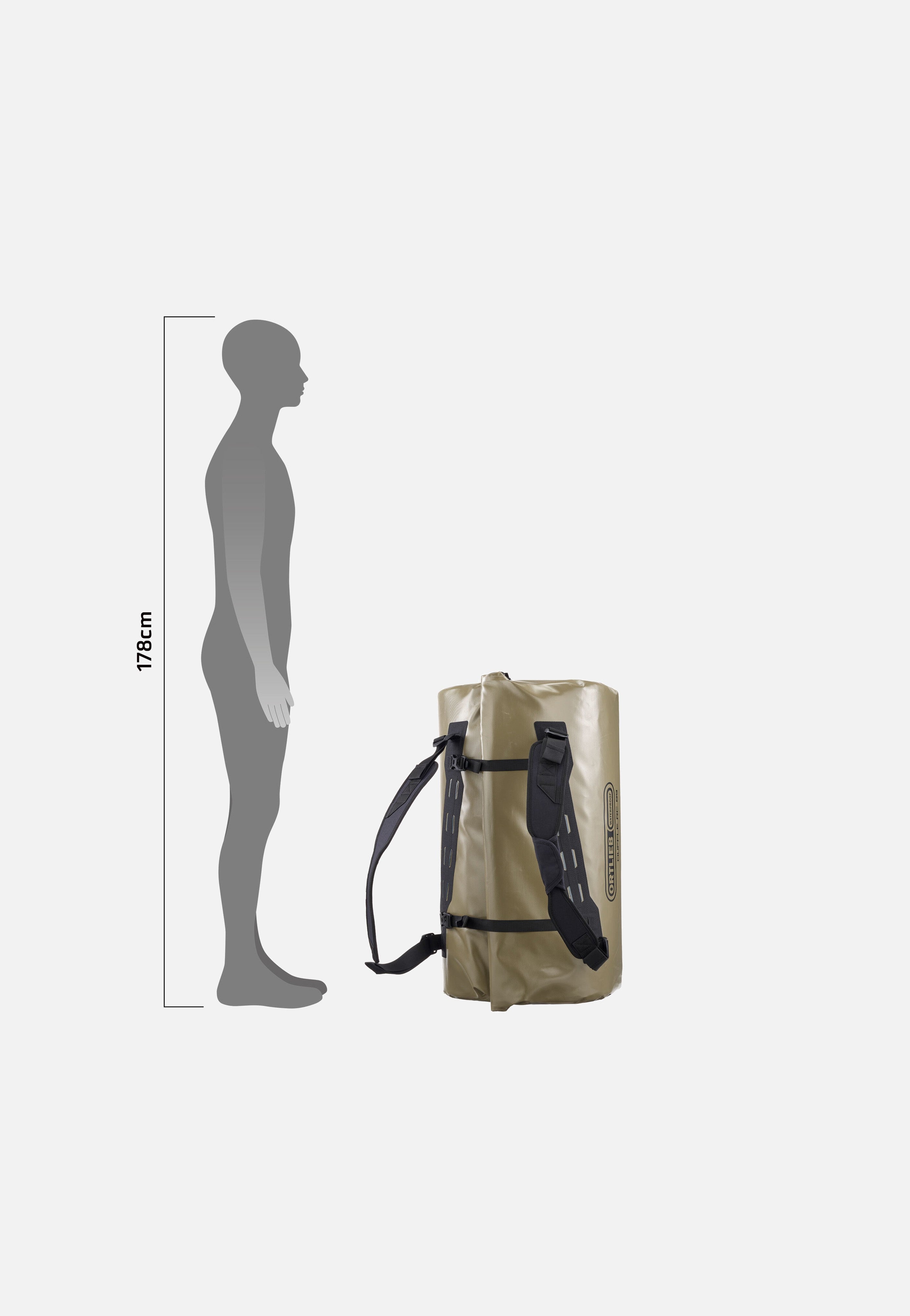 ORTLIEB Duffle RC 89 Olive Dufflebag