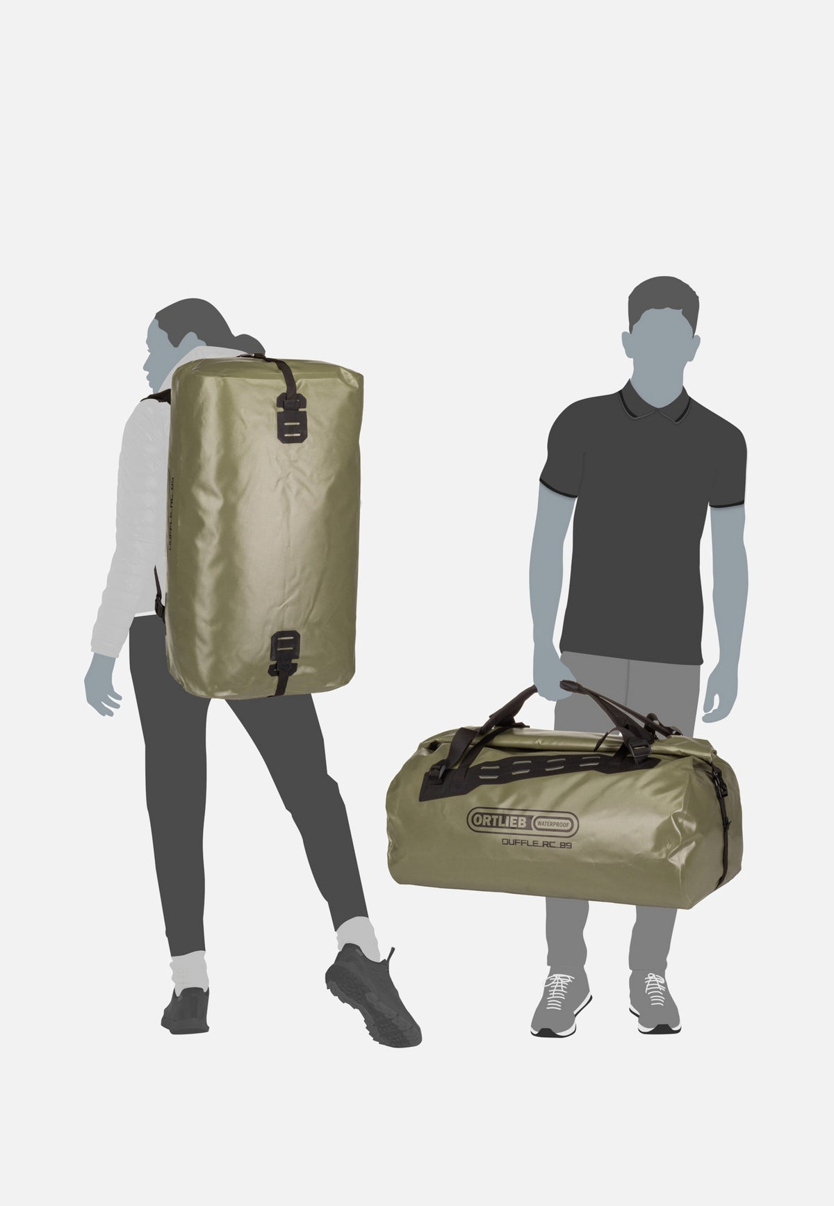 ORTLIEB Duffle RC 89 Olive Dufflebag