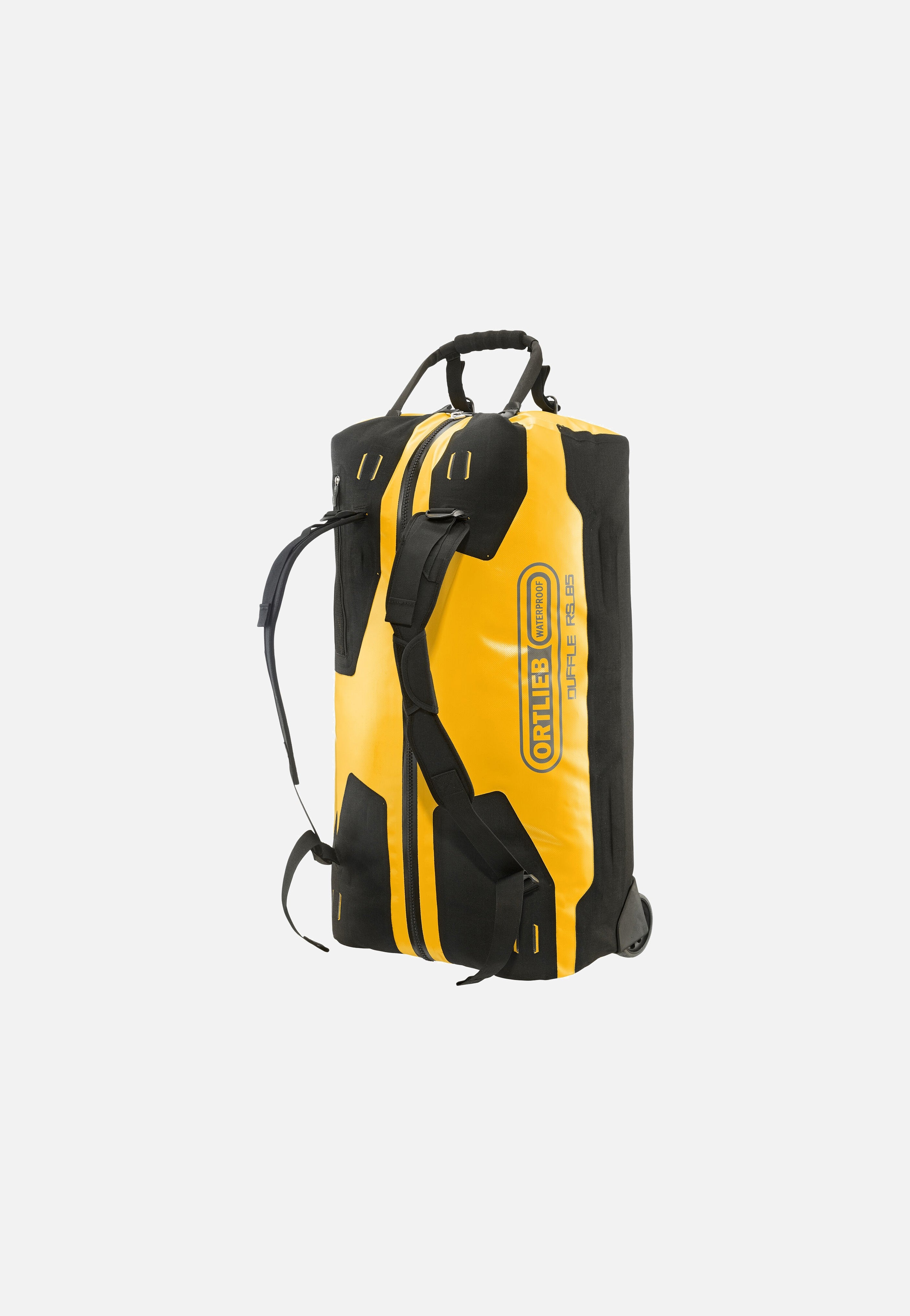 ORTLIEB Duffle RS 85L Sonnengelb Schwarz Reisetasche