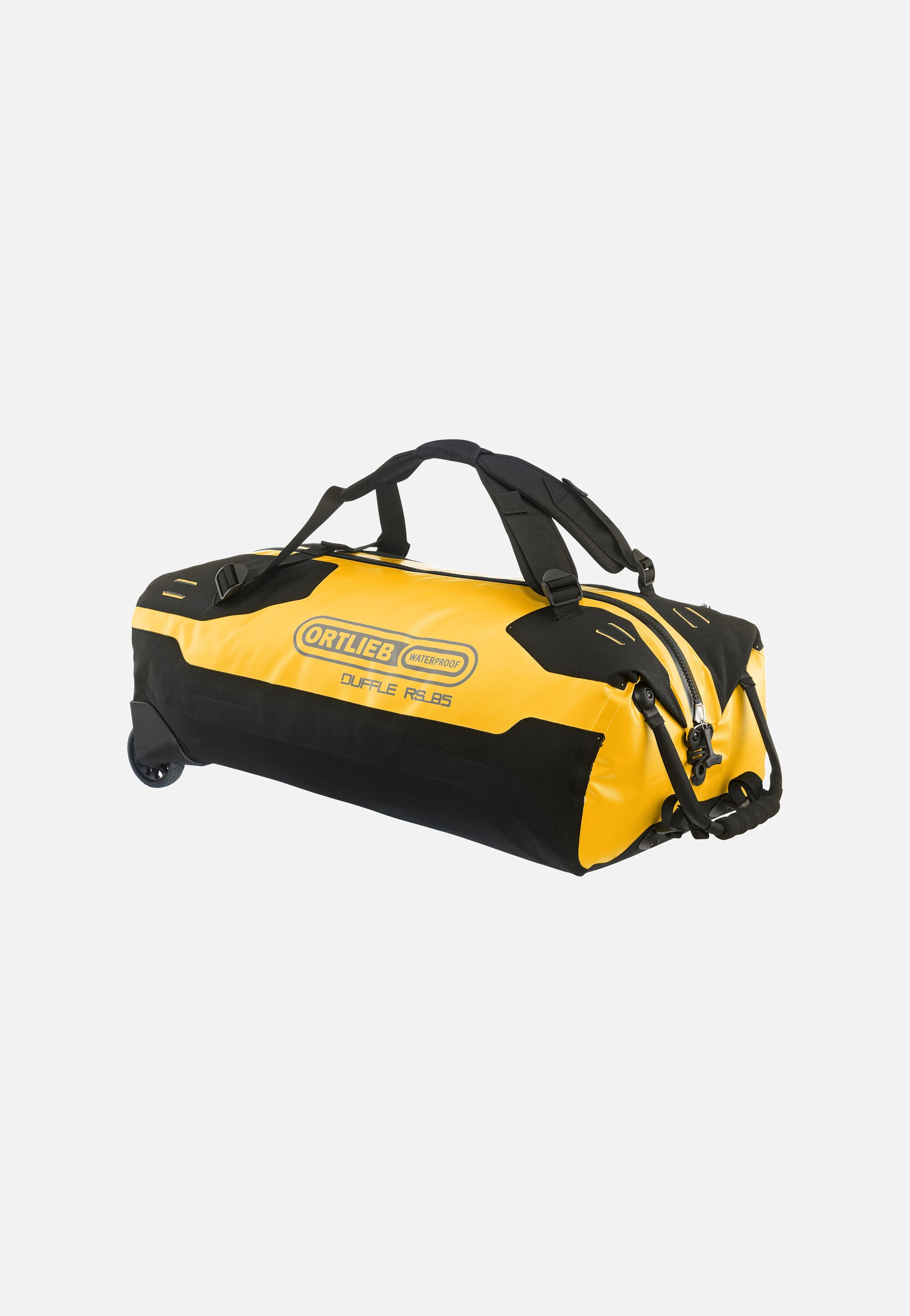 ORTLIEB Duffle RS 85L Sonnengelb Schwarz Reisetasche
