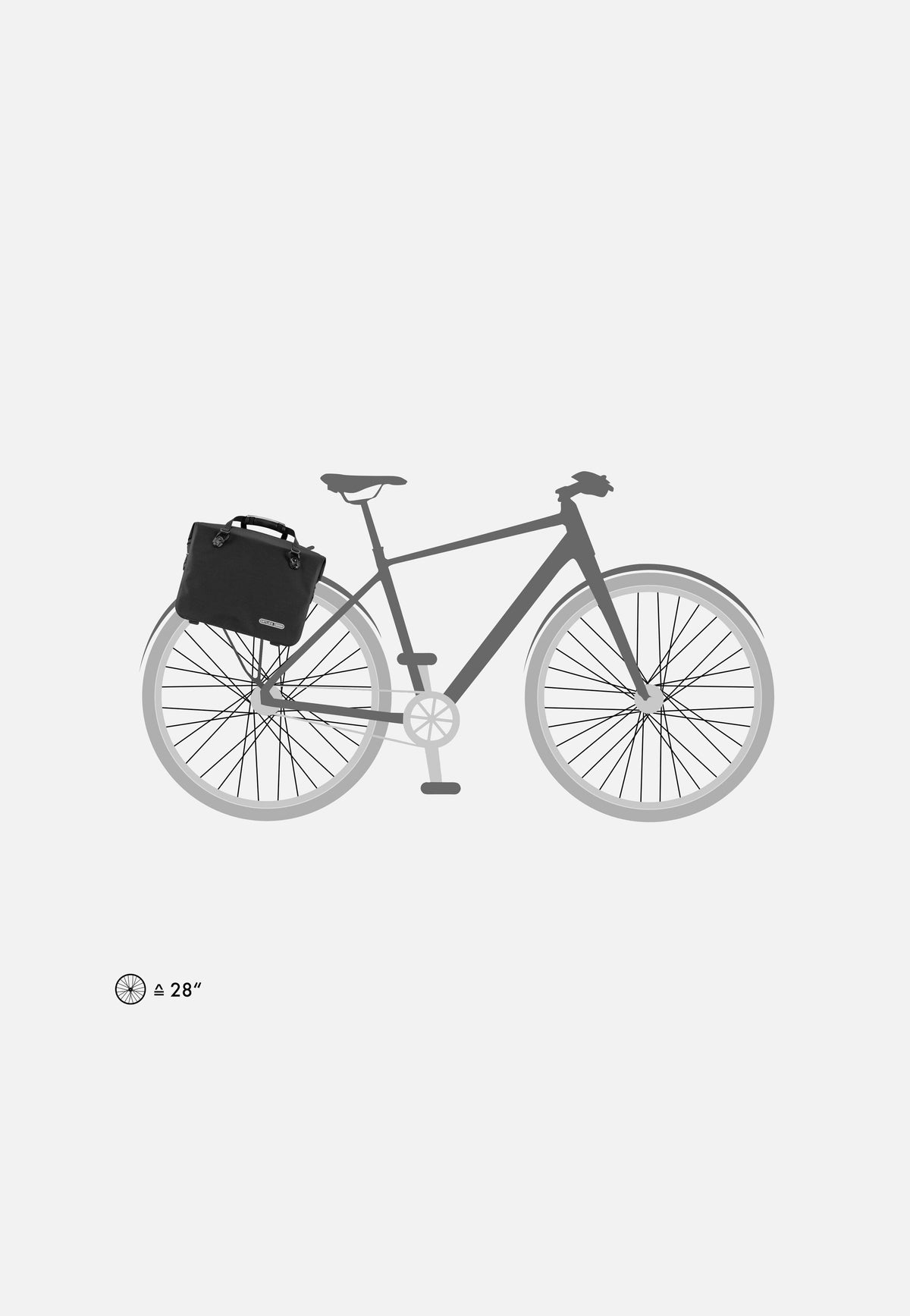 ORTLIEB Office-Bag QL2.1 Schwarz Fahrradtasche
