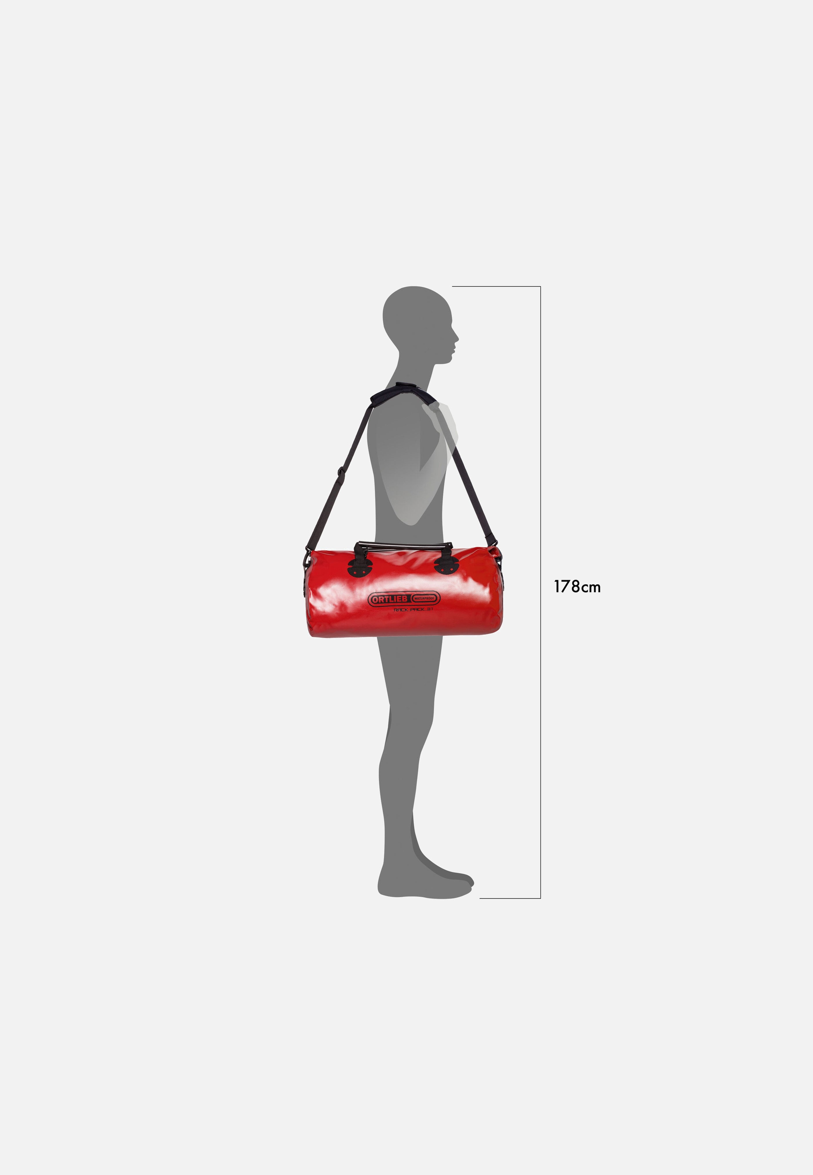 ORTLIEB Rack-Pack 31L Rot Dufflebag