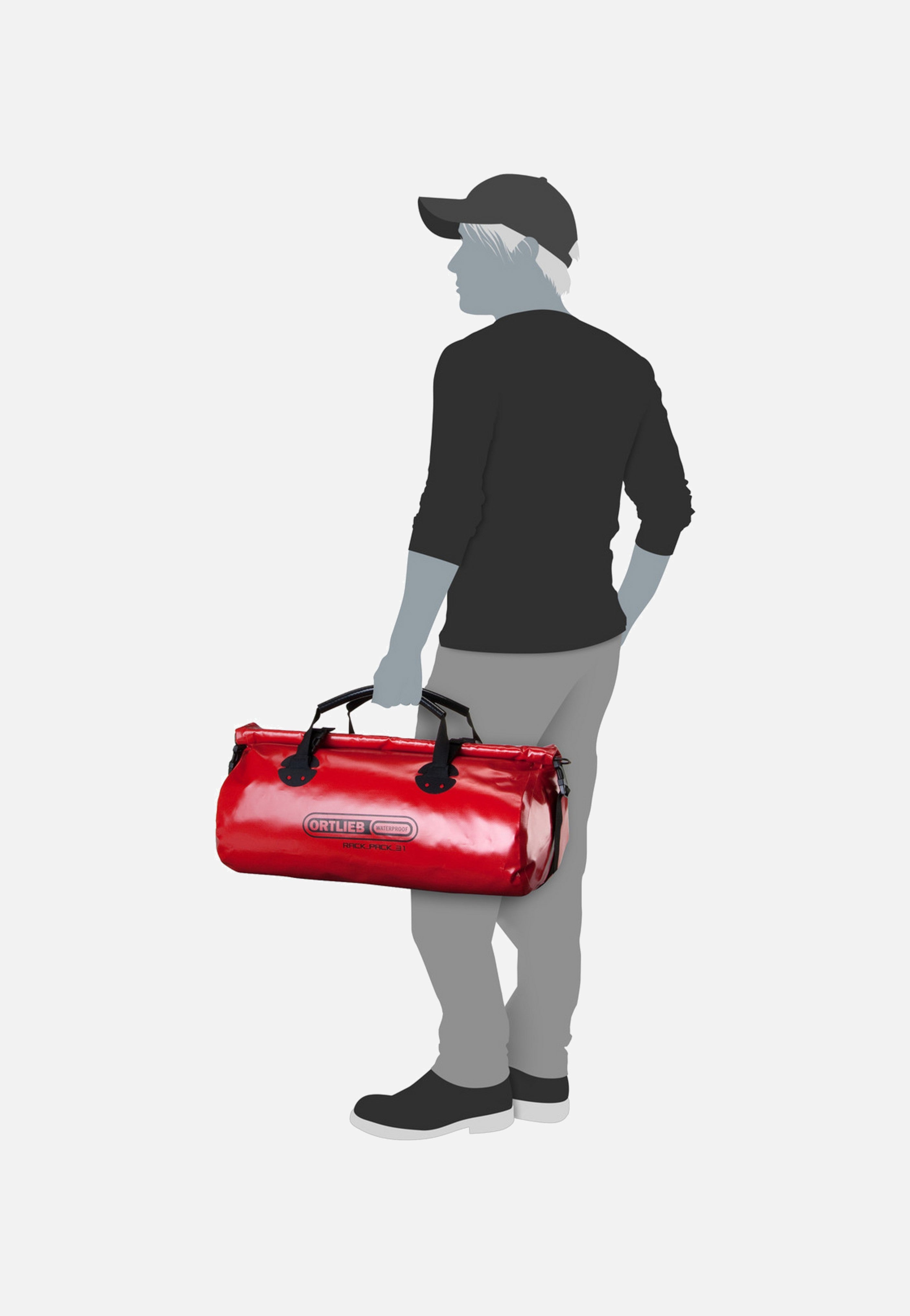 ORTLIEB Rack-Pack 31L Rot Dufflebag