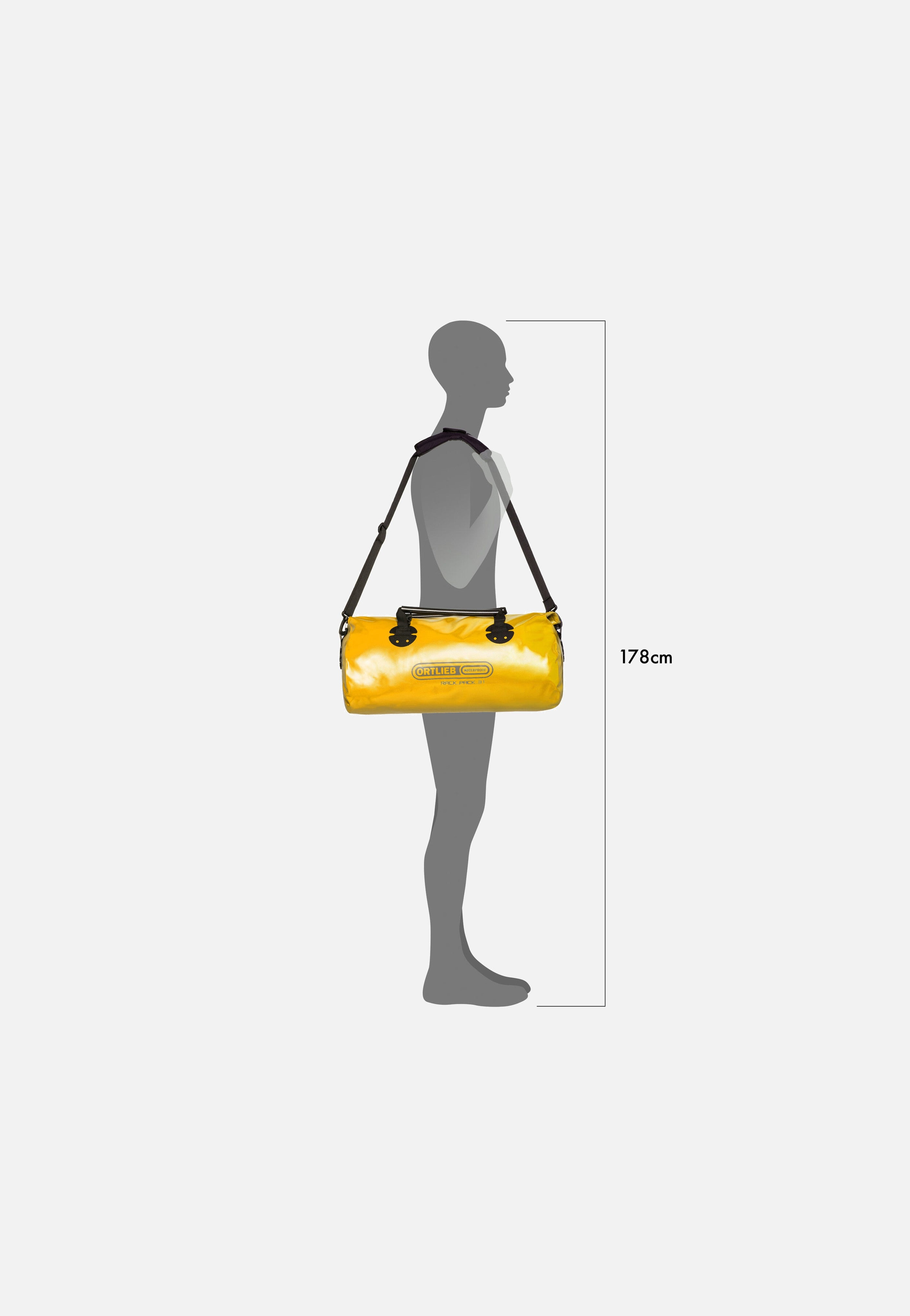 ORTLIEB Rack-Pack 31L Sonnengelb Dufflebag