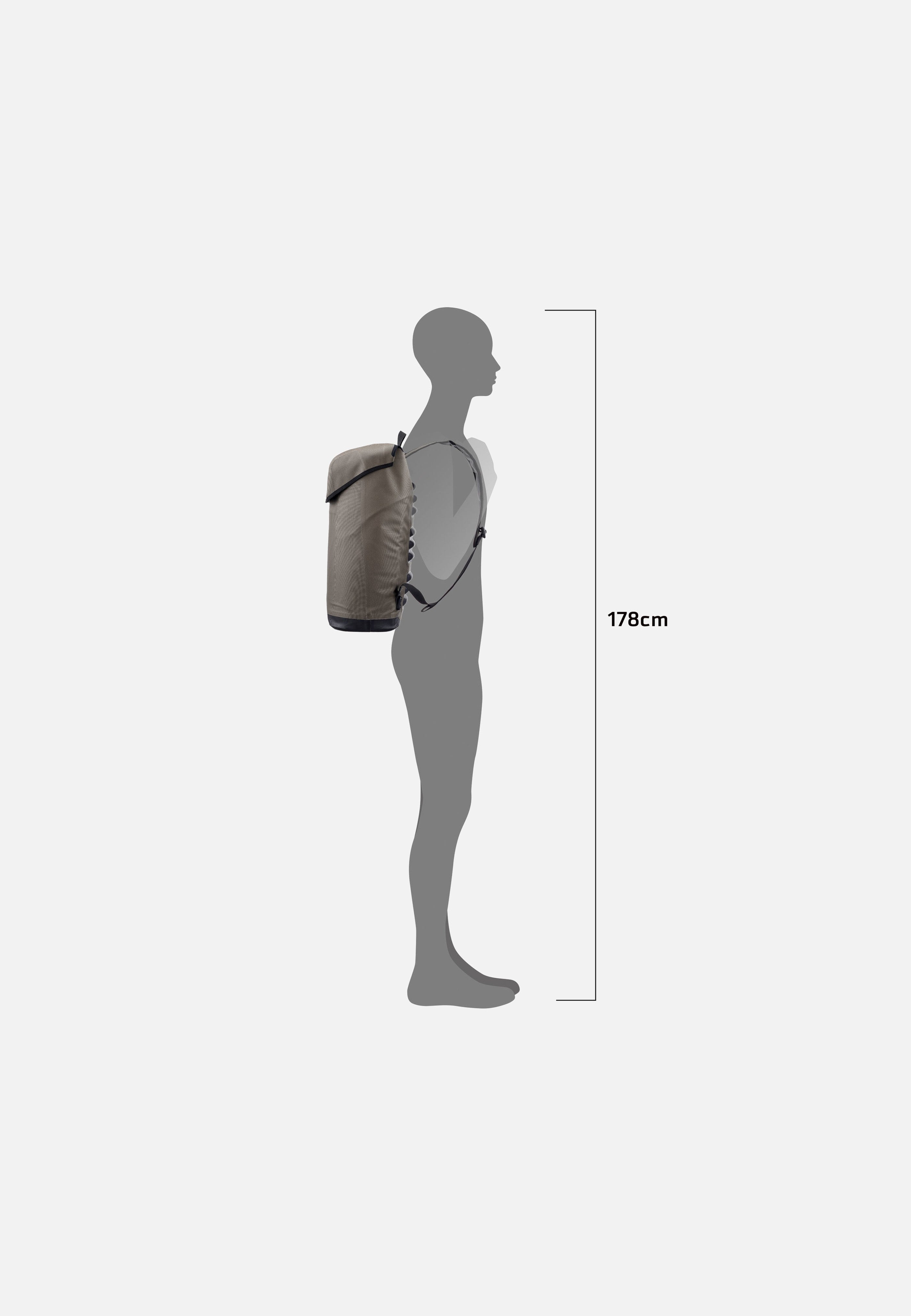 ORTLIEB Soulo Dark Sand Rucksack