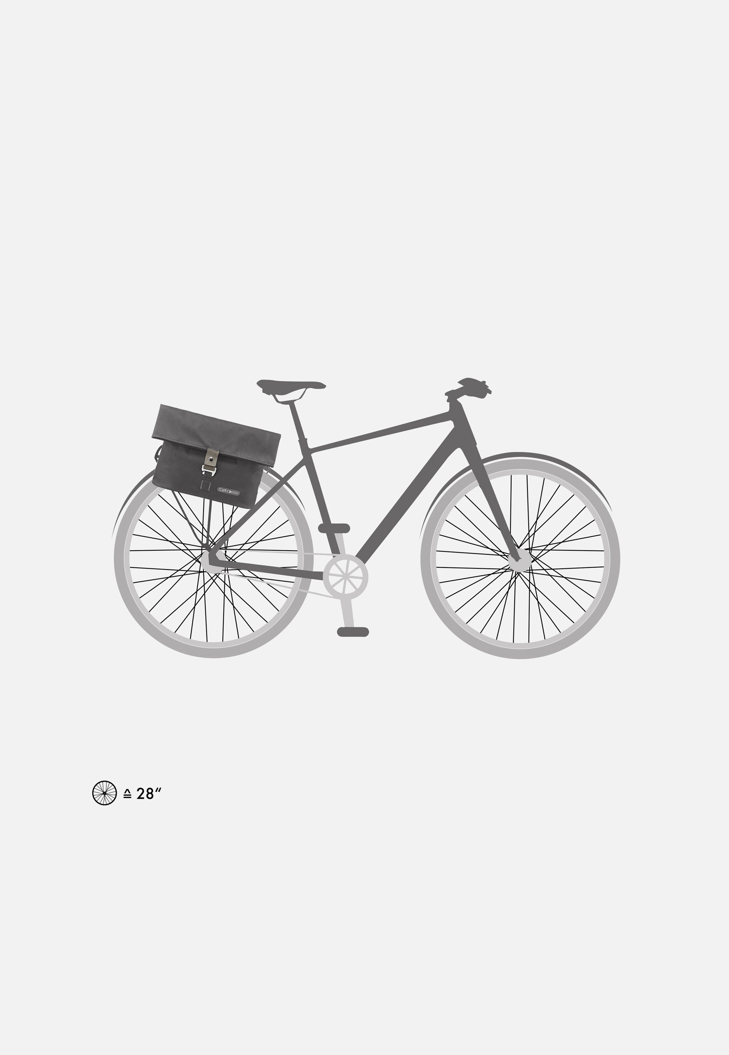 ORTLIEB Twin-City Urban Pepper Fahrradtasche
