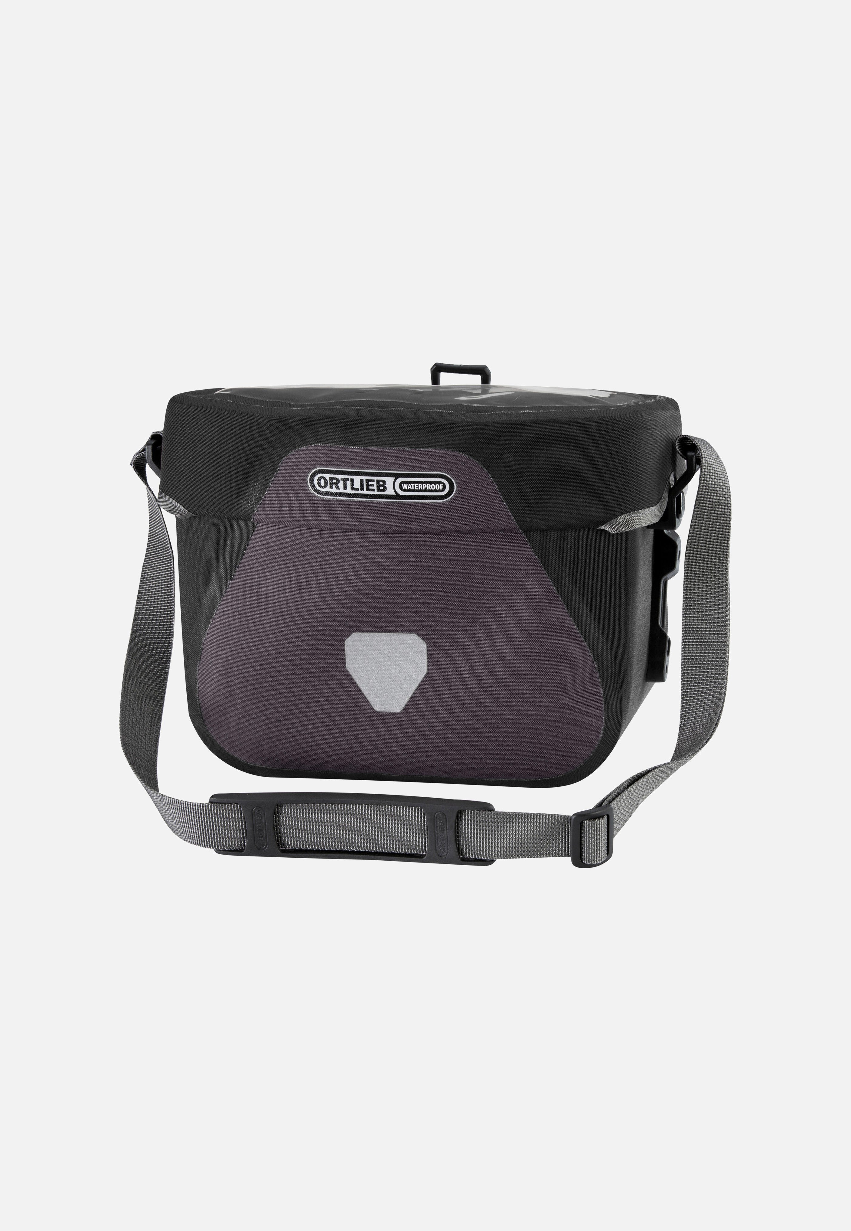 ORTLIEB Ultimate Plus 6,5L Granit Schwarz Handlebar Bag