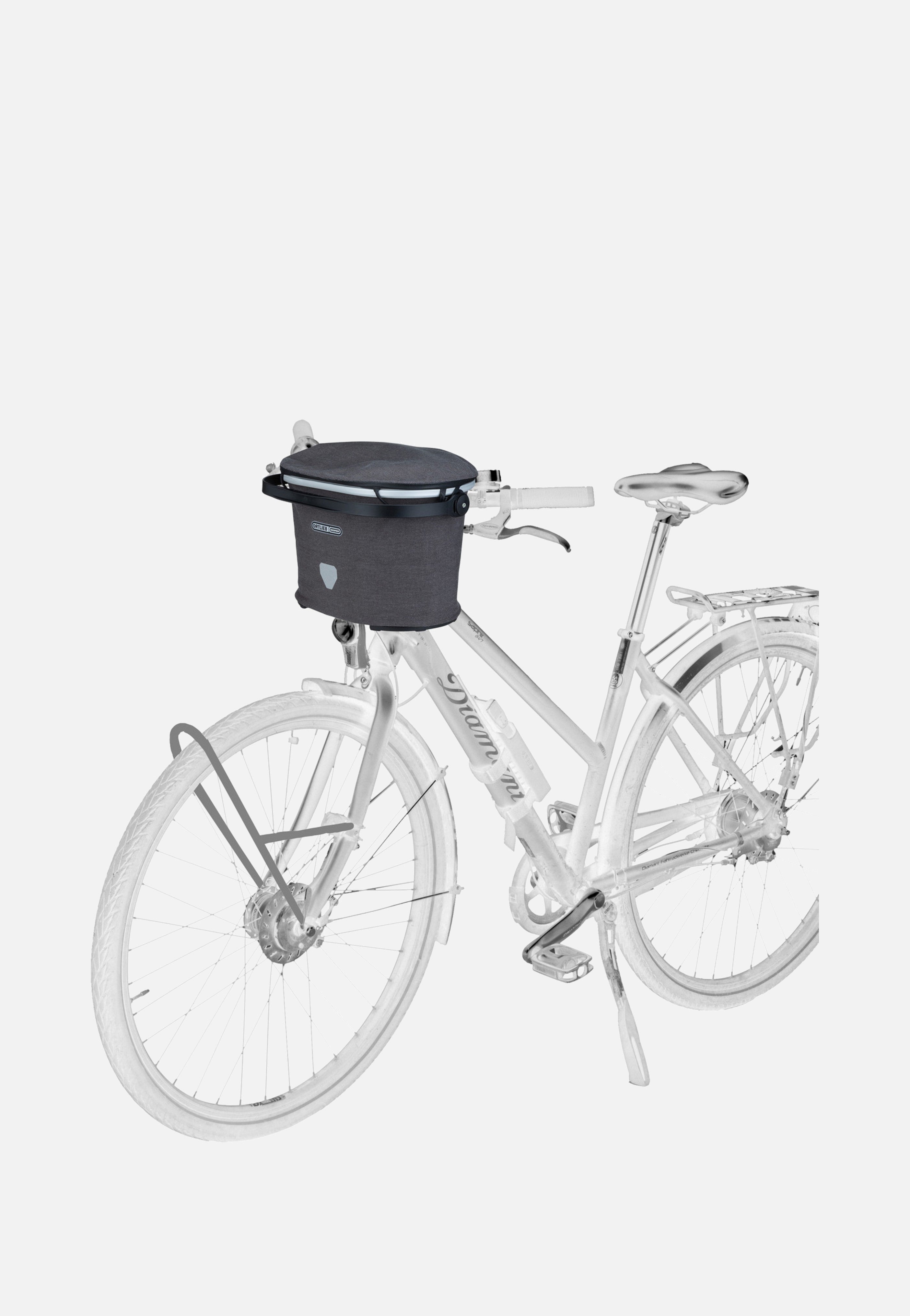 ORTLIEB Up-Town Urban Pepper Bike Basket