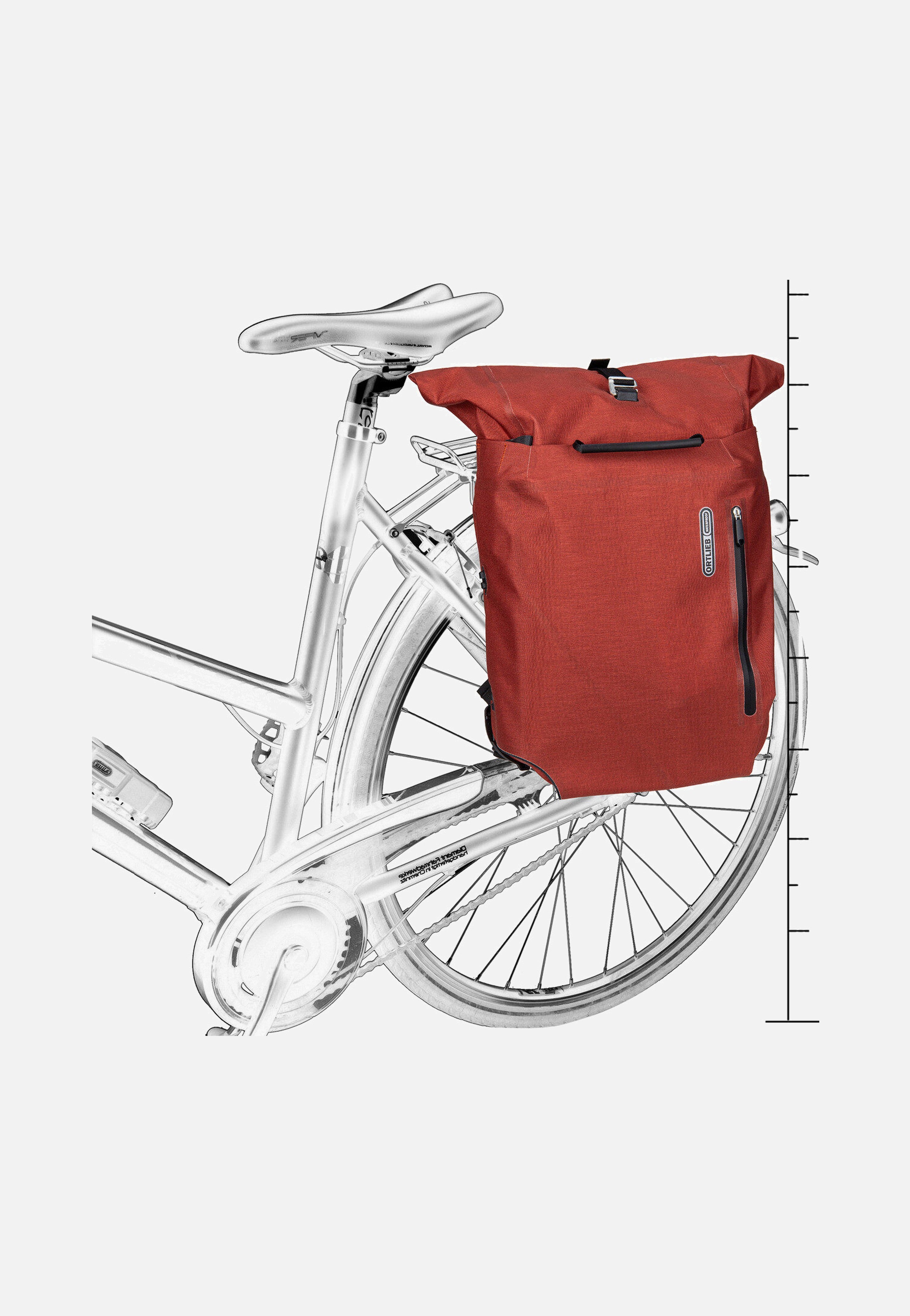 ORTLIEB Vario Plus 26 QL2.2 Dark Chili Bag